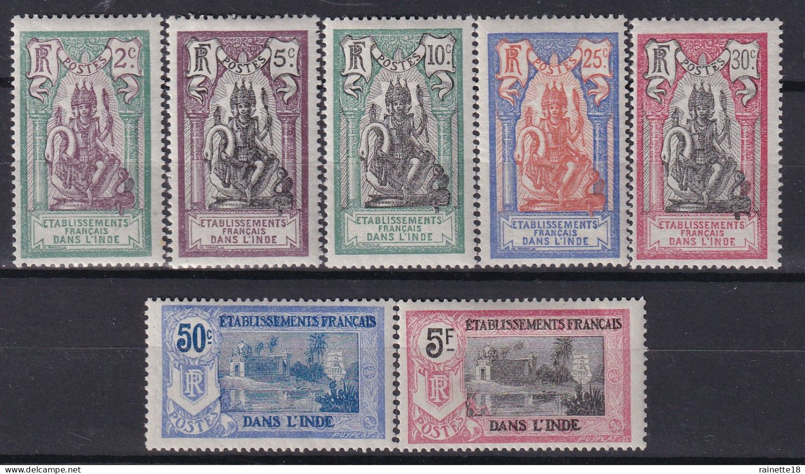 Inde     49/55 * - Unused Stamps