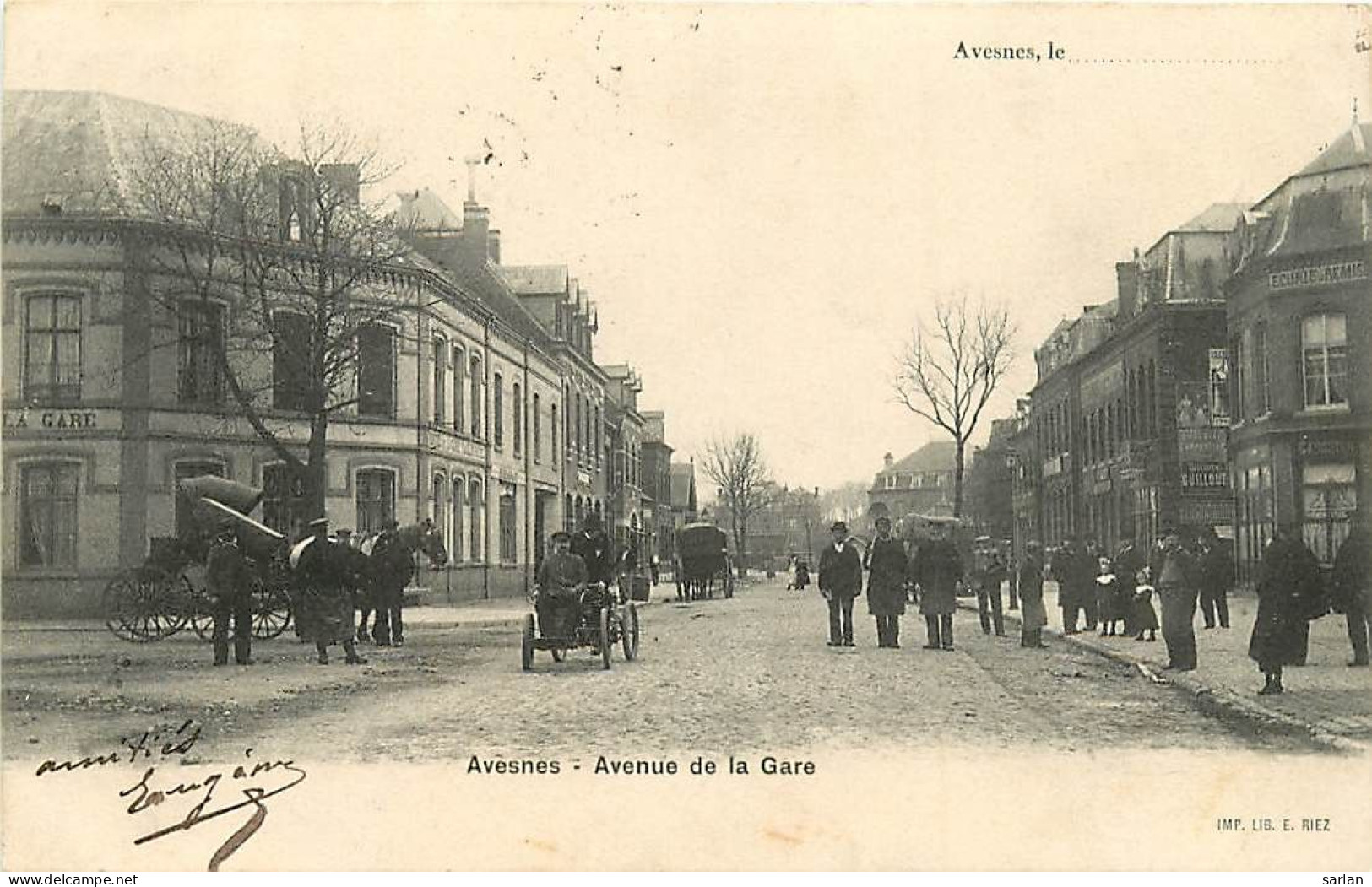 62 , AVESNES , Avenue De La Gare , *  478 73 - Avesnes Le Comte