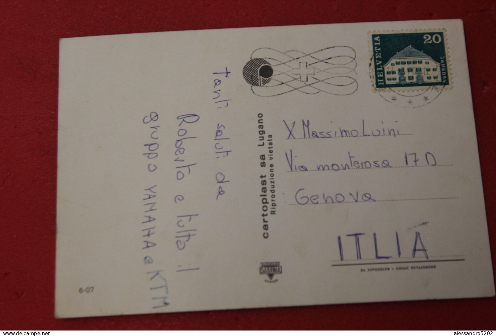 Ticino Mendrisio Vedutine 1978 - Mendrisio