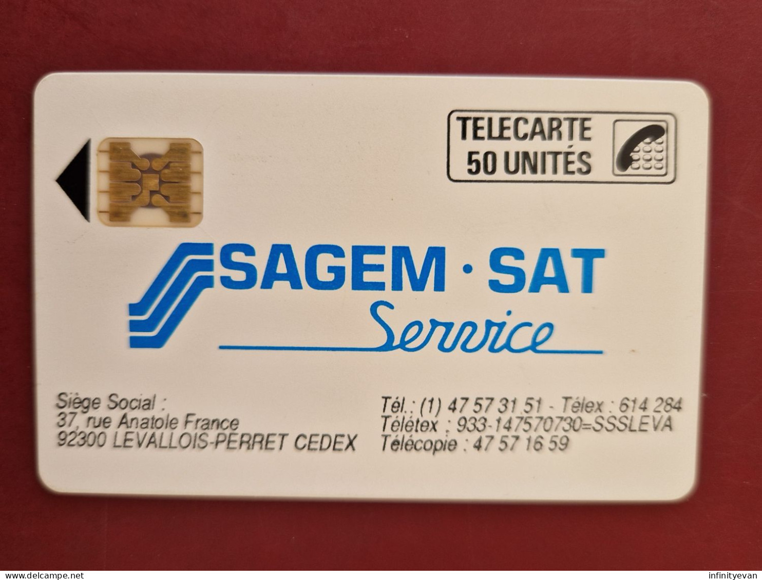 D40 - PRIVEE SAGEM SAT 2000EX TTB - Telefoonkaarten Voor Particulieren