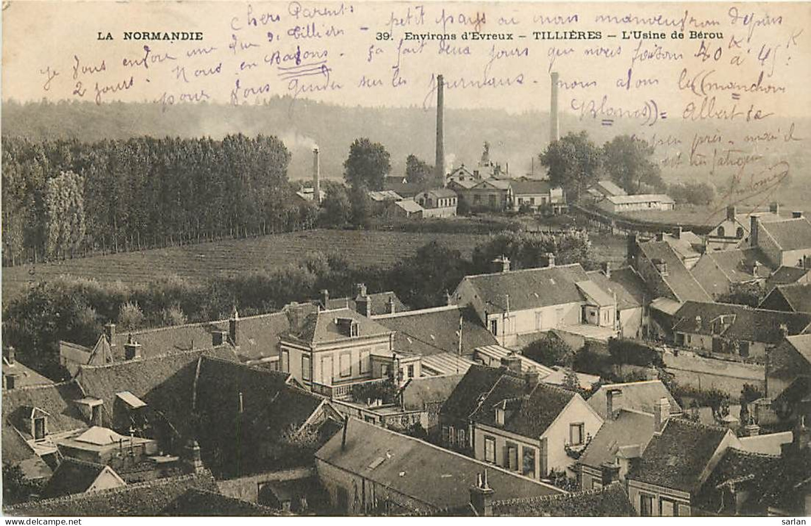 27 , TILLIERES , Usine De Bérou , *  480 76 - Tillières-sur-Avre