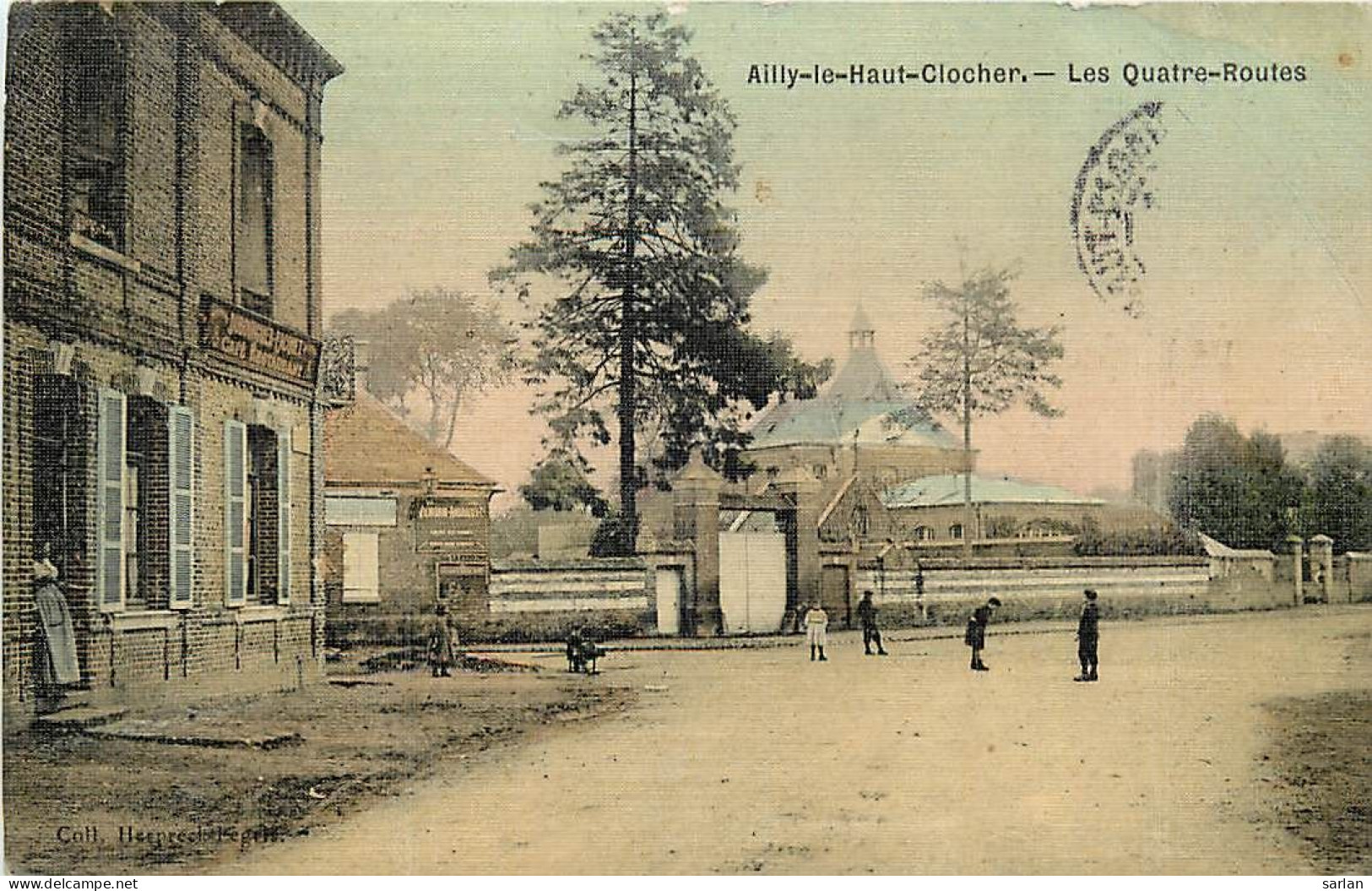 80 , AILLY LE HAUT CLOCHER , Les Quatre-Routes , *  483 83 - Ailly Le Haut Clocher