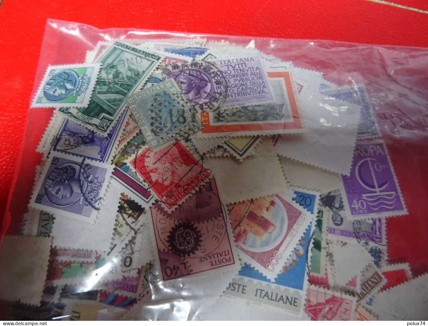 ITALIE ITALIA ITALY   GROS  LOT  Pochette  400 Timbres Toutes époque - Alla Rinfusa (max 999 Francobolli)