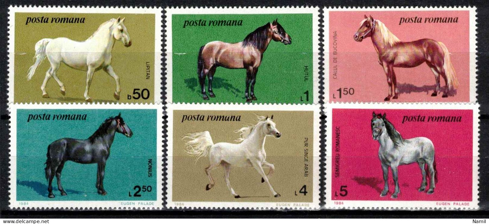 ** Roumanie 1984 Mi 4077-82 (Yv 3528-33), (MNH)** - Ongebruikt