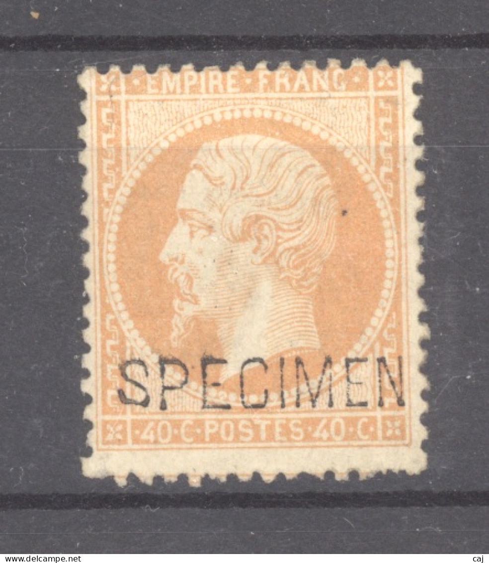 France  -  Specimen  :  Yv  23d  (*)  Signé B. Chandanson - Specimen