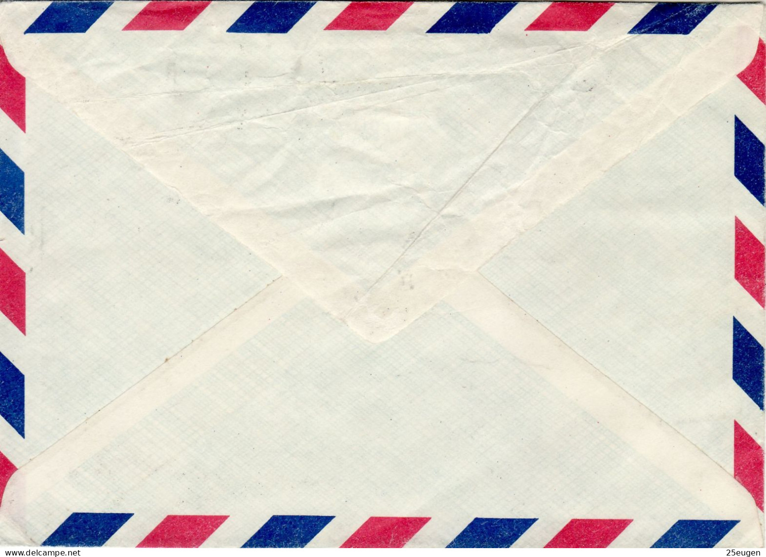 NEW CALEDONIA 1987 AIRMAIL LETTER SENT FROM NOUMEA TO NICE - Briefe U. Dokumente