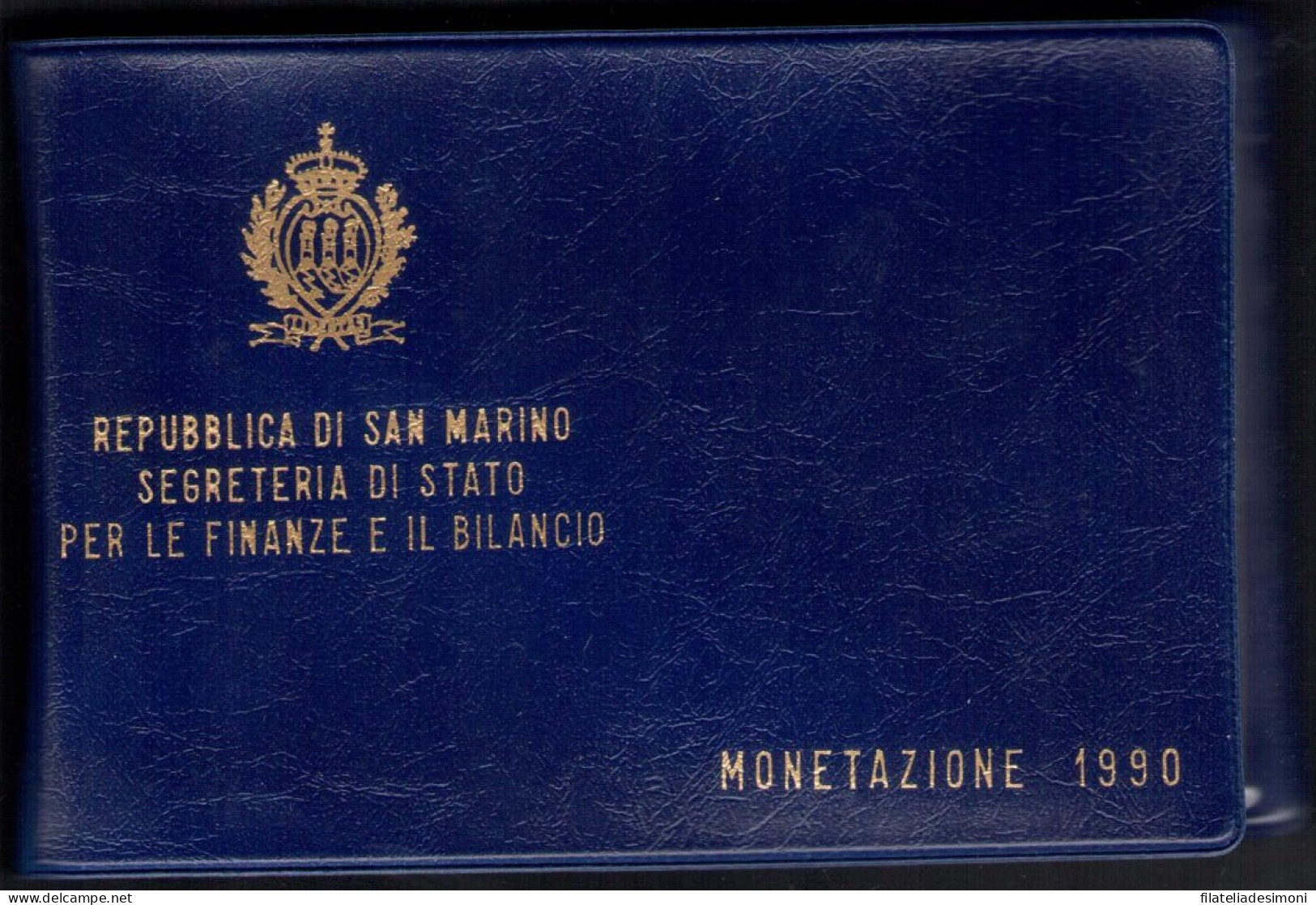 1990 Repubblica Di San Marino, Monete Divisionali, FDC - Saint-Marin