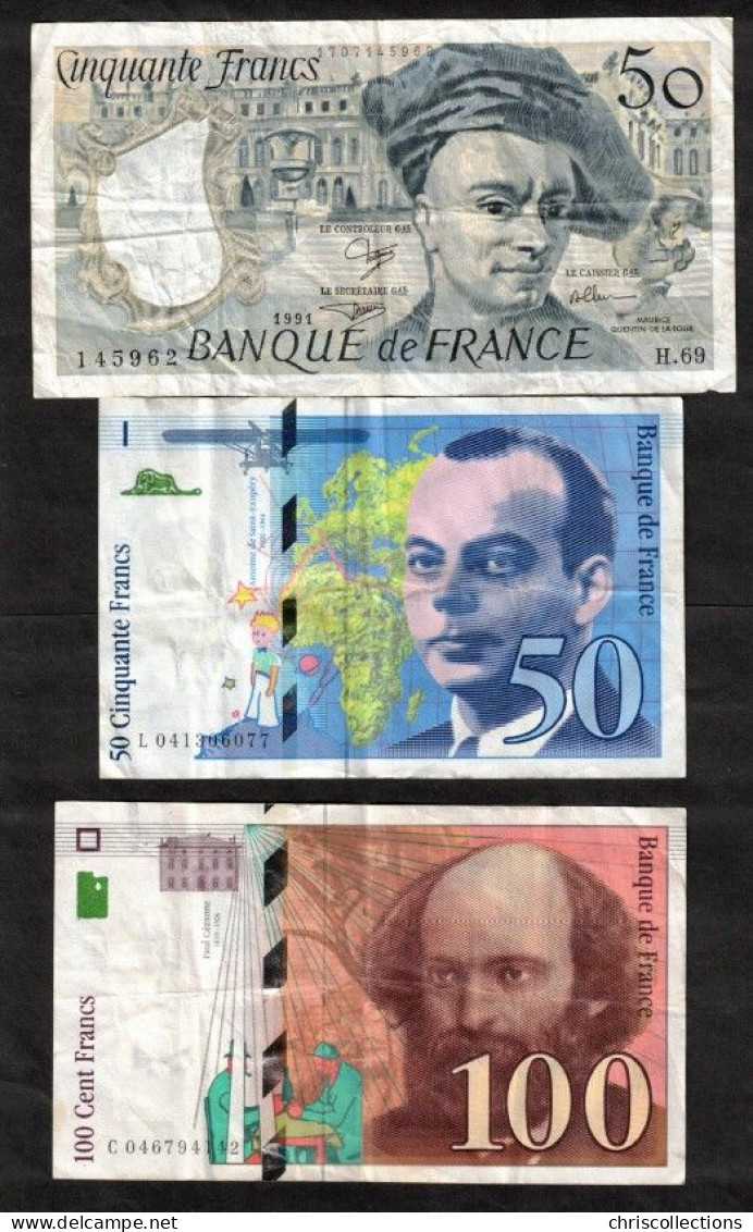 FRANCE - Lot De 11 Billets Français - - Andere & Zonder Classificatie