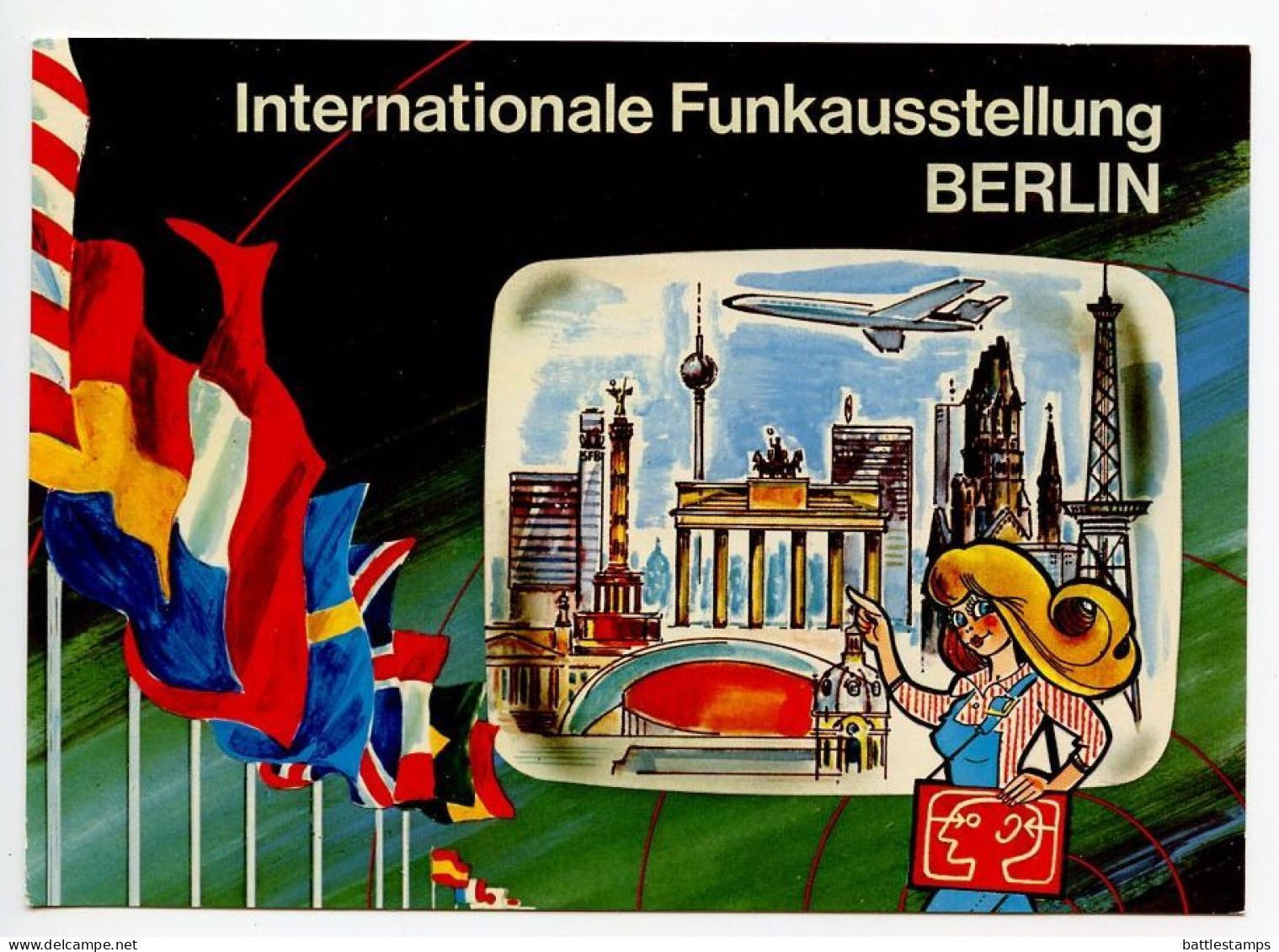 Germany, Berlin 1975 Postcard - Internationale Funkausstellung Berlin - Brieven En Documenten