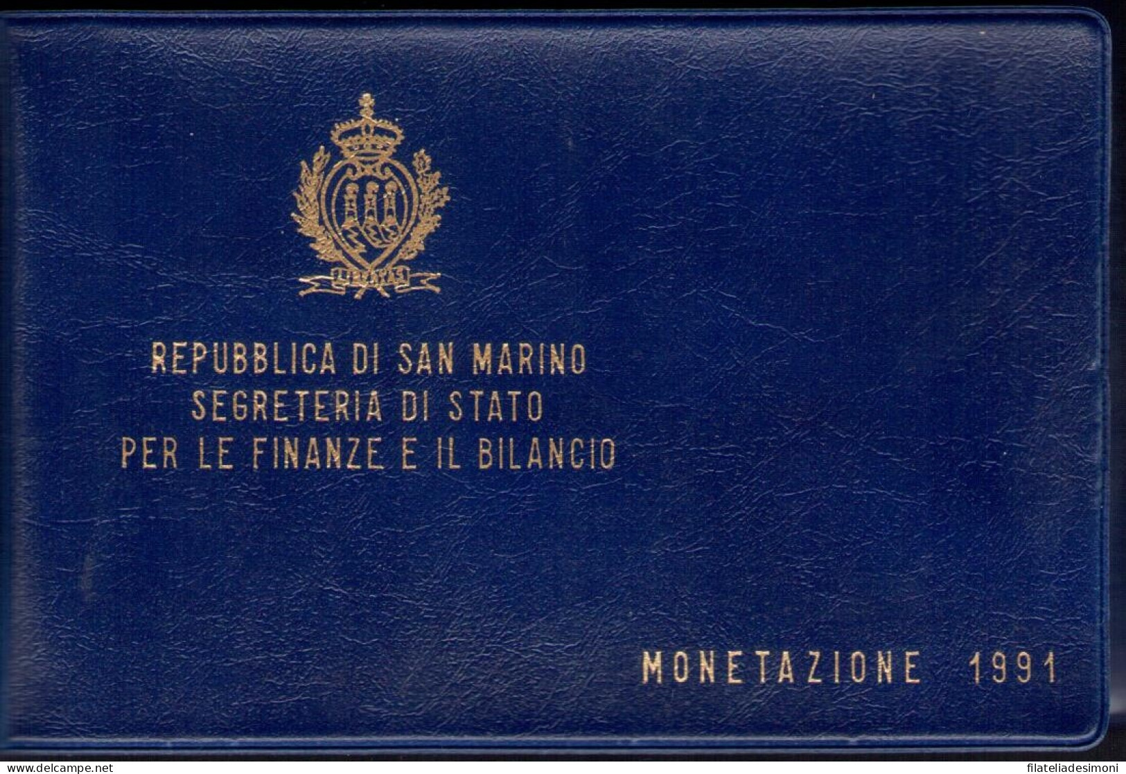 1991 Repubblica Di San Marino, Monete Divisionali, FDC - San Marino