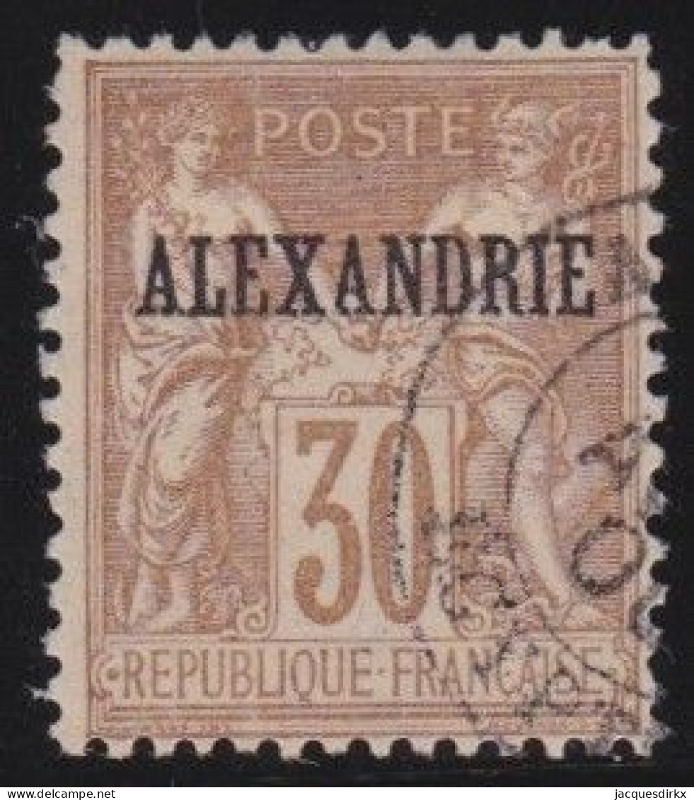 Alexandrie  .  Y&T   .     12        .   O      .    Oblitéré - Used Stamps