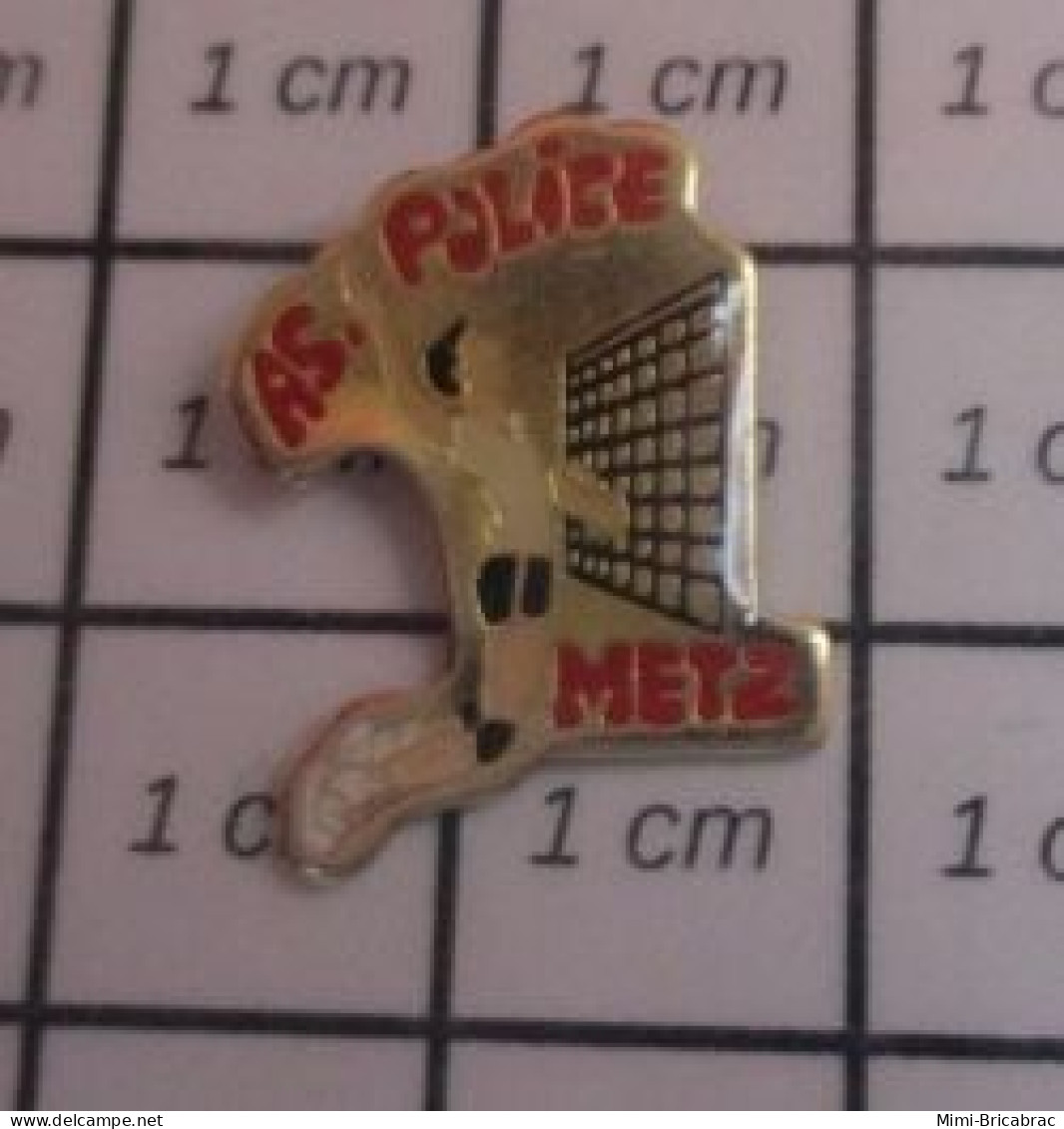 911D Pin's Pins / Beau Et Rare / SPORTS / VOLLEY-BALL AS POLICE METZ - Voleibol