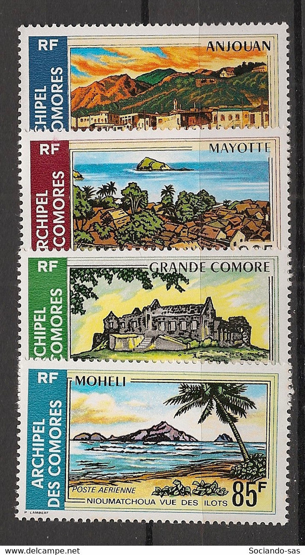 COMORES - 1971 - Poste Aérienne PA N°YT. 32 à 35 - Paysages - Neuf Luxe ** / MNH / Postfrisch - Luchtpost