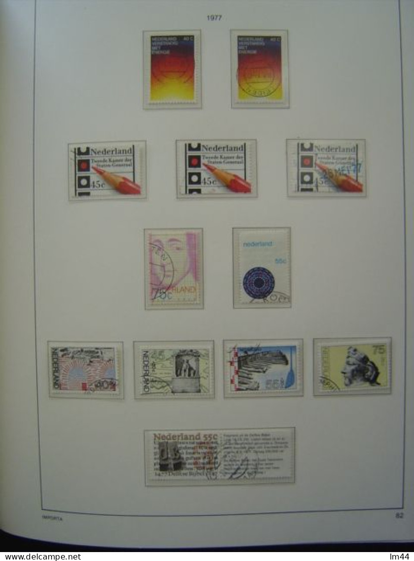 Nederland Jaargang 1977 Gestempeld En Postfris - Komplette Jahrgänge