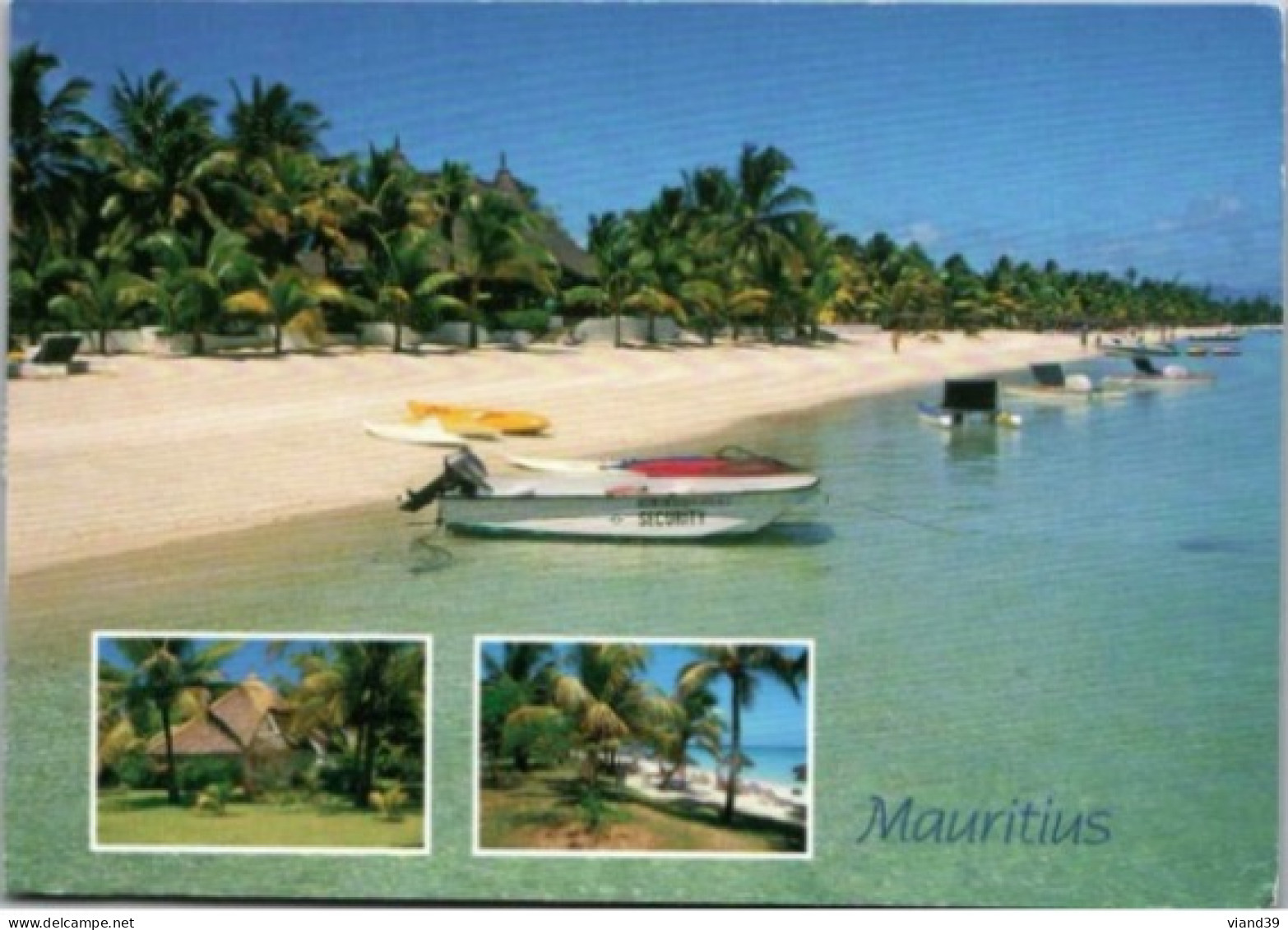 Maurice. -  MAURITIUS.   -  Trou Aux Biches   Timbres. - Mauritius