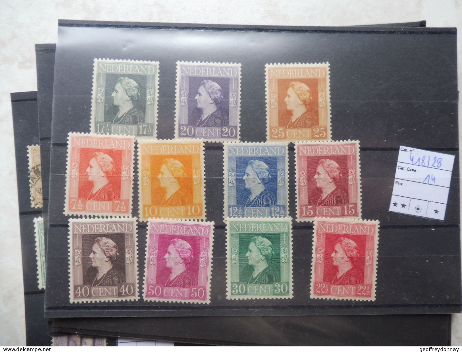 Pays Bas Nederland Holland Mnh Neuf ** 418/428 Perfect Parfait - Unused Stamps