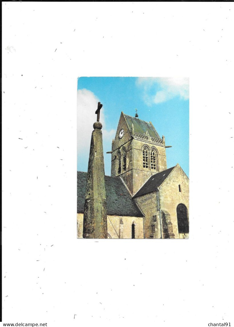 CARTE POSTALE 50 SAINTE MERE EGLISE LE CLOCHER - Sainte Mère Eglise