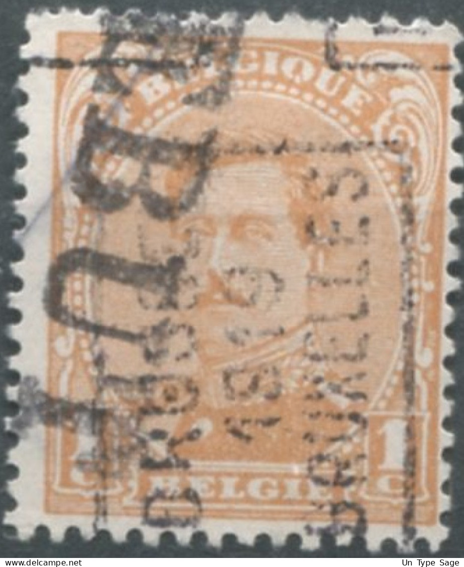 Belgique, COB N°135 - Griffe REBUT - (F797) - 1893-1900 Barbas Cortas