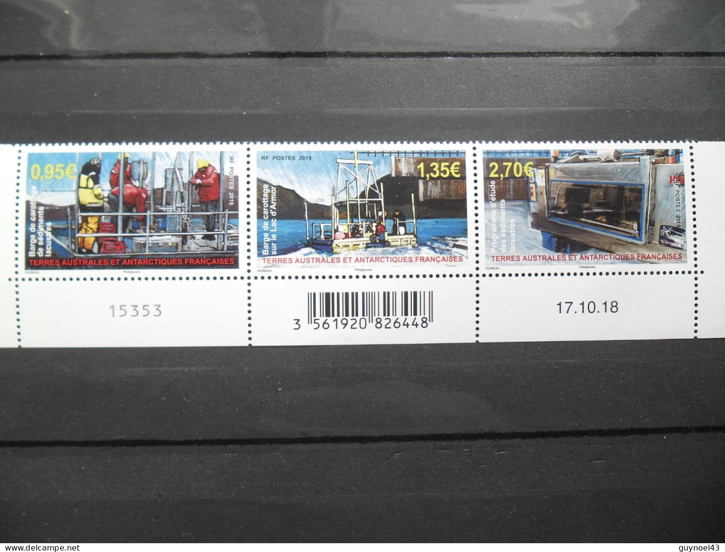 2019 Y/T N° 890 à 892 Daté 17-10-18 " Sciences " Neuf*** - Unused Stamps