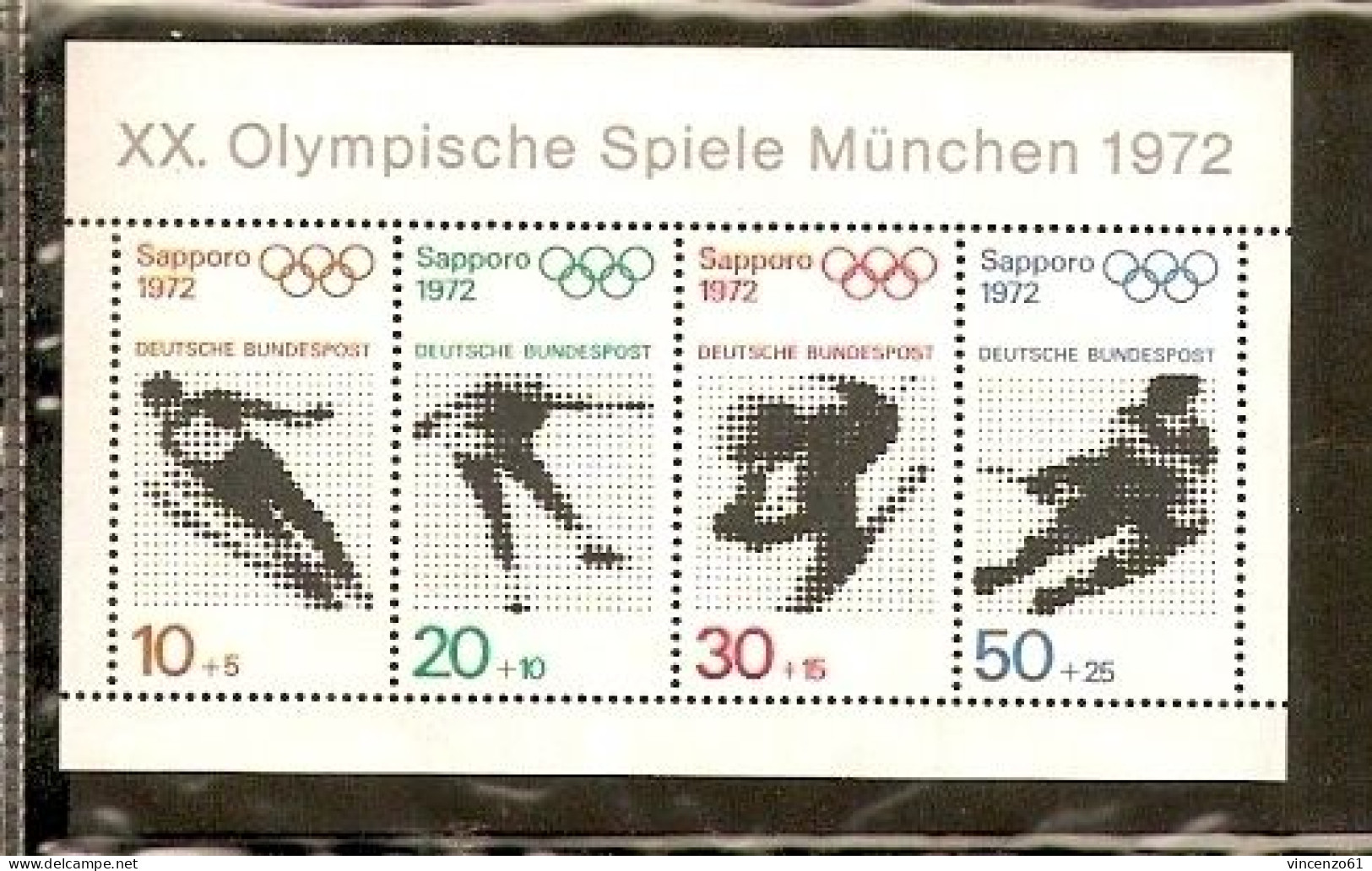 DEUTSCHE BUNDESPOST SAPPORO 72 - Hiver 1972: Sapporo