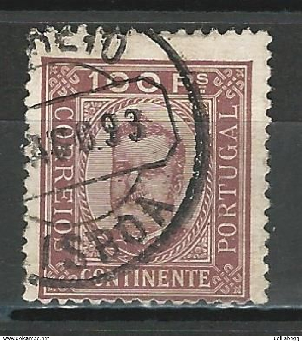 Portugal Mi 74yB Perf. 12 1/2 O - Usati