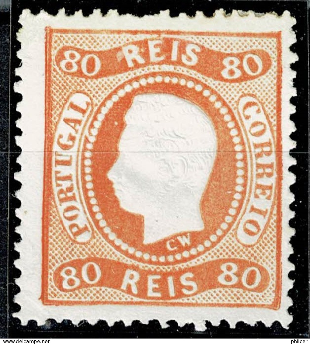 Portugal, 1867/70, # 32, MNG - Ongebruikt