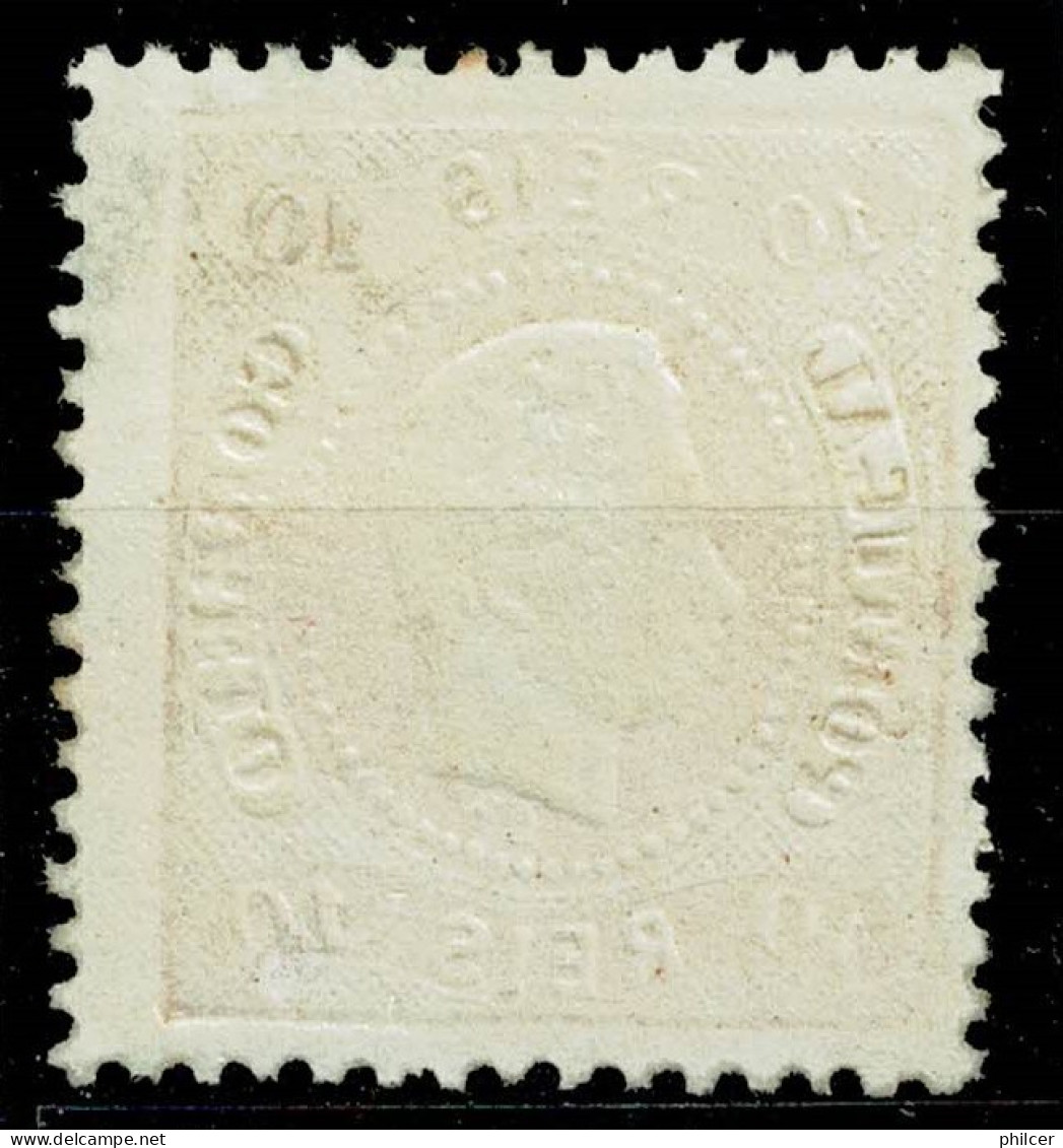 Portugal, 1867/70, # 28, MH - Nuevos