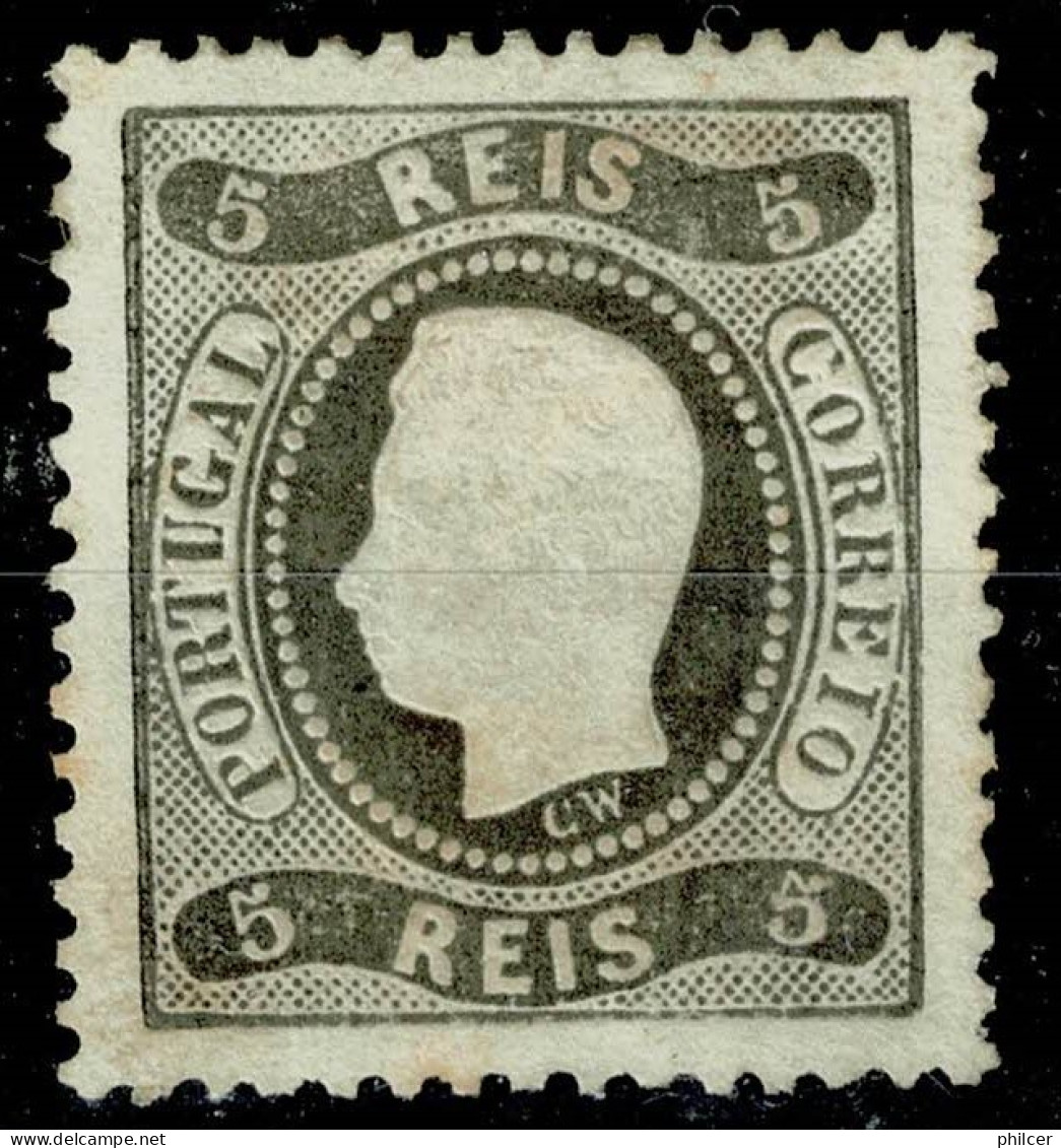 Portugal, 1867/70, # 27d, Tipo VII, MNG - Unused Stamps