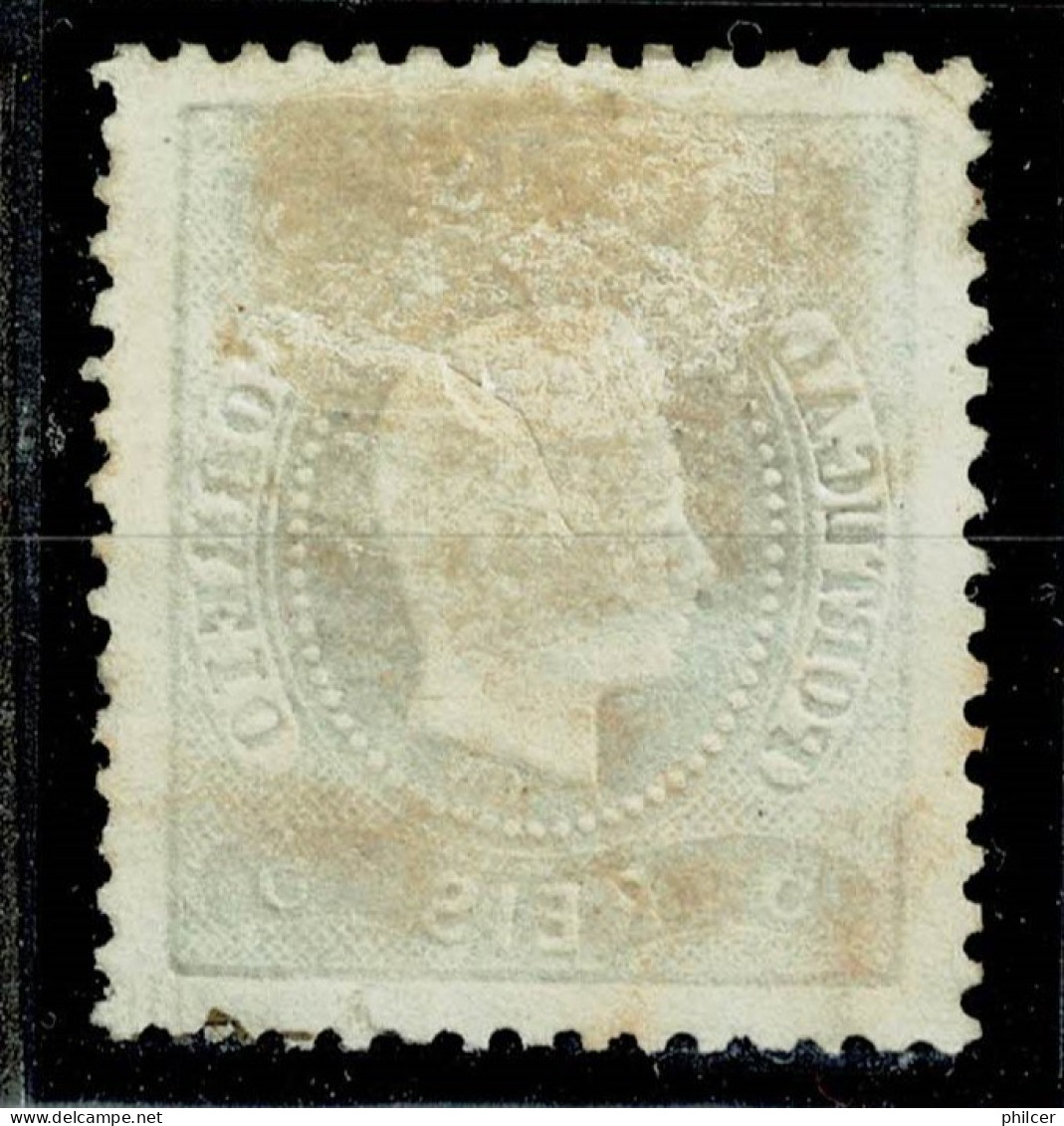 Portugal, 1867/70, # 27d, Tipo VII, MNG - Ongebruikt