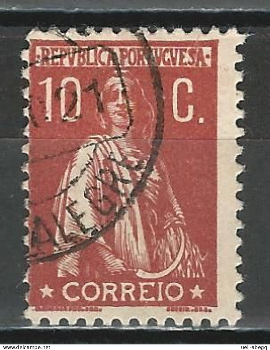 Portugal Mi 213Cz Perf. 12x11 1/2 O Kartonpapier - Usati