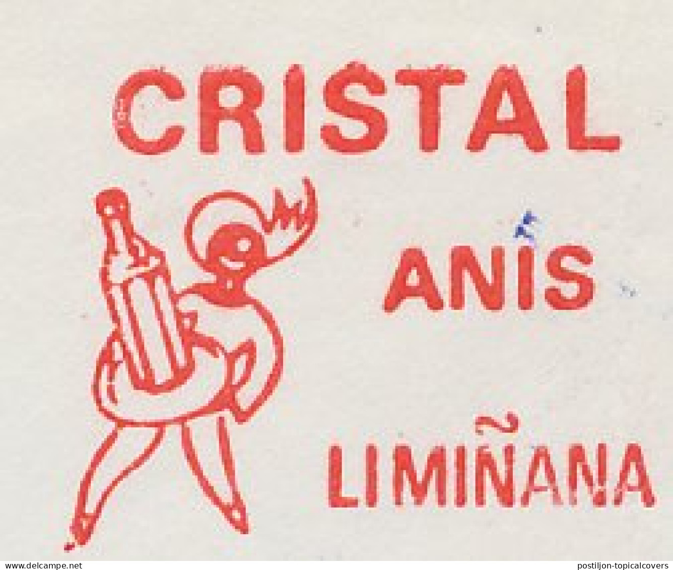 Meter Cut France 1964 Aperitif - Liqueur - Cristal Anis - Wijn & Sterke Drank