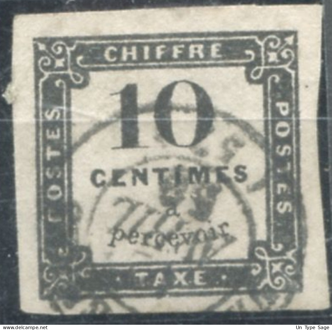 France, TAXE N°1 Oblitérés - Cote 350€ - (F813) - 1859-1959 Oblitérés