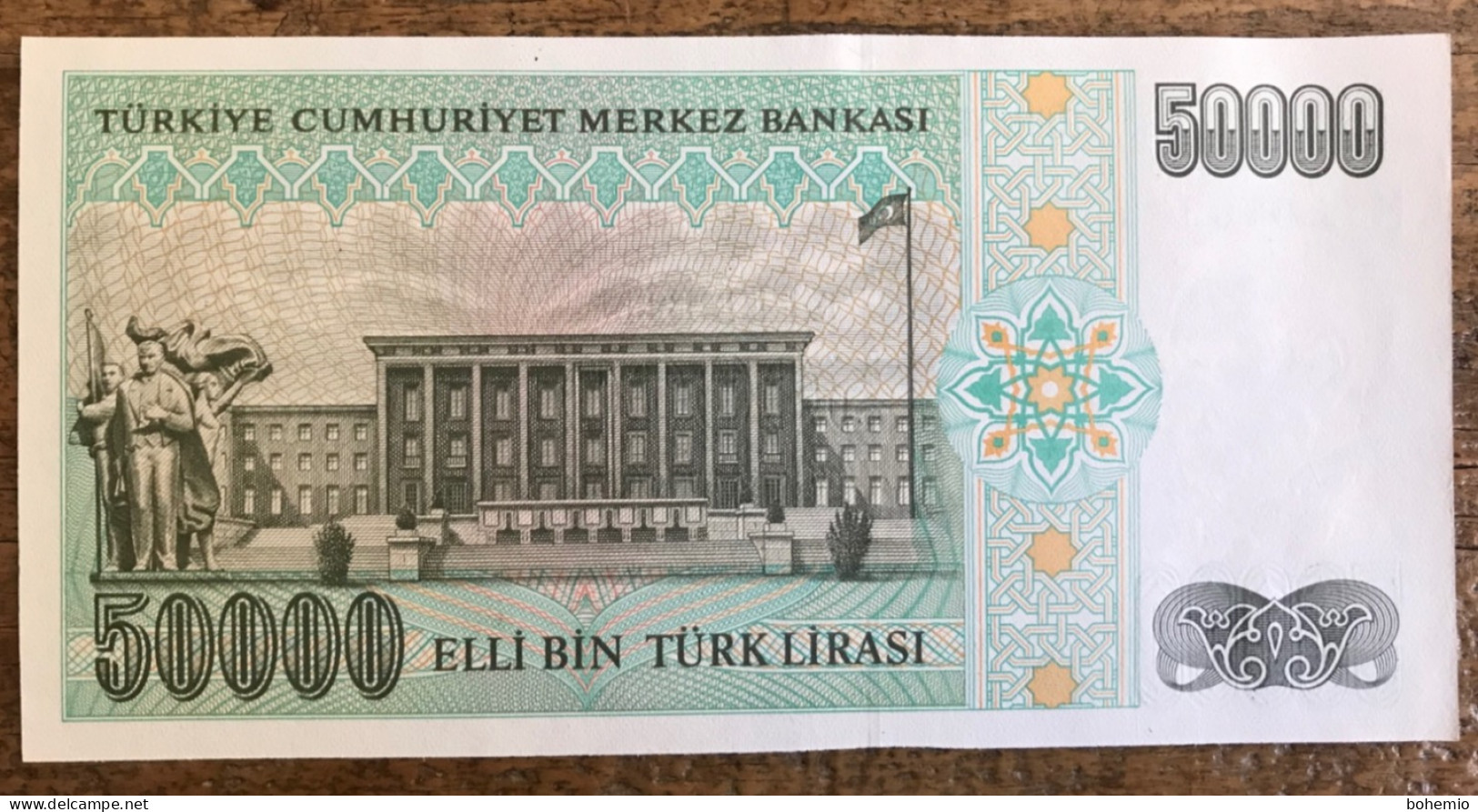 Turquía 50.000 Liras - Turquie