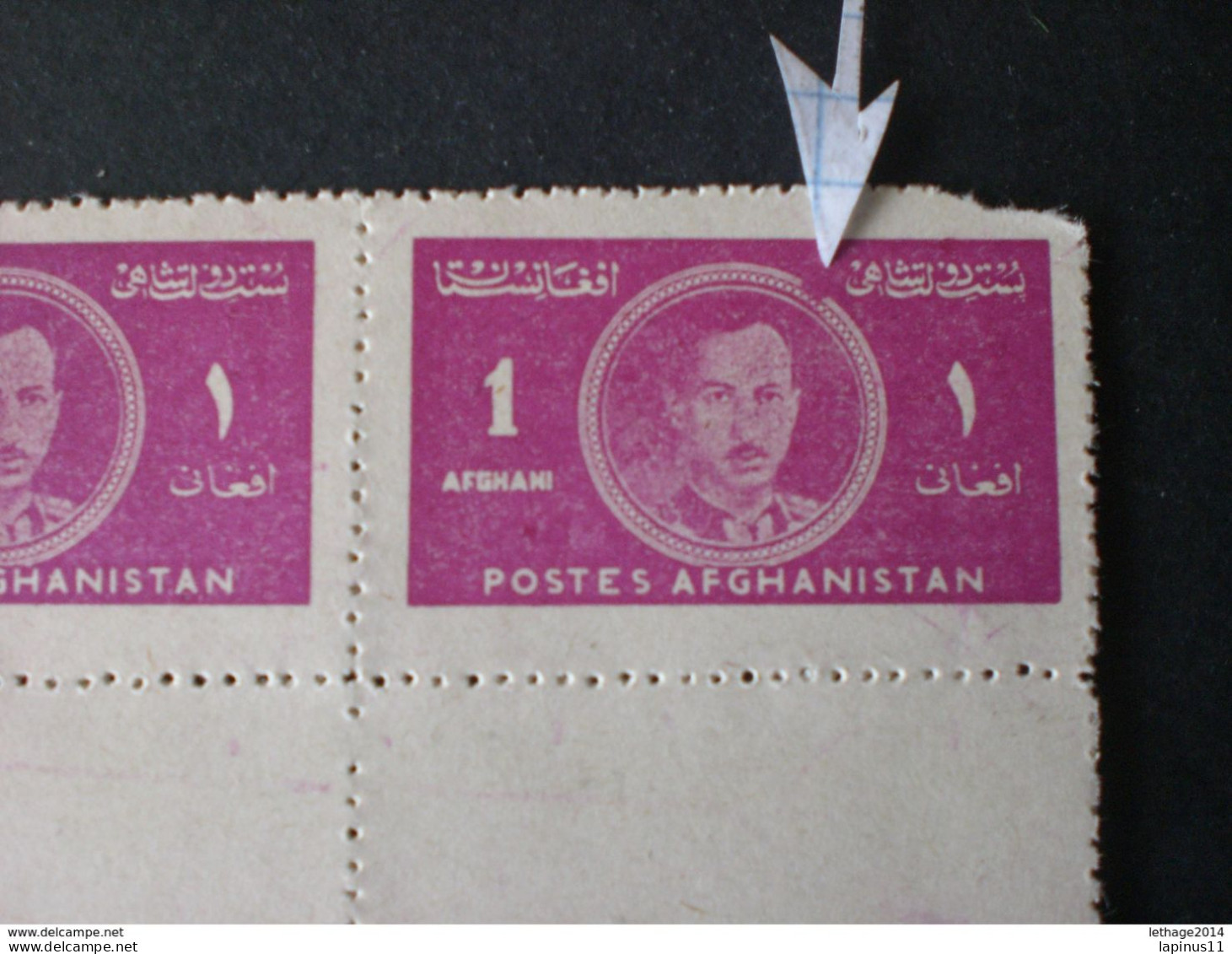 STAMPS AFGHANISTAN 1939 Local Motifs -- NICE Printing Errors!!!!!, Color Flaws, Reported + 3 PHOTO MNH - Afganistán