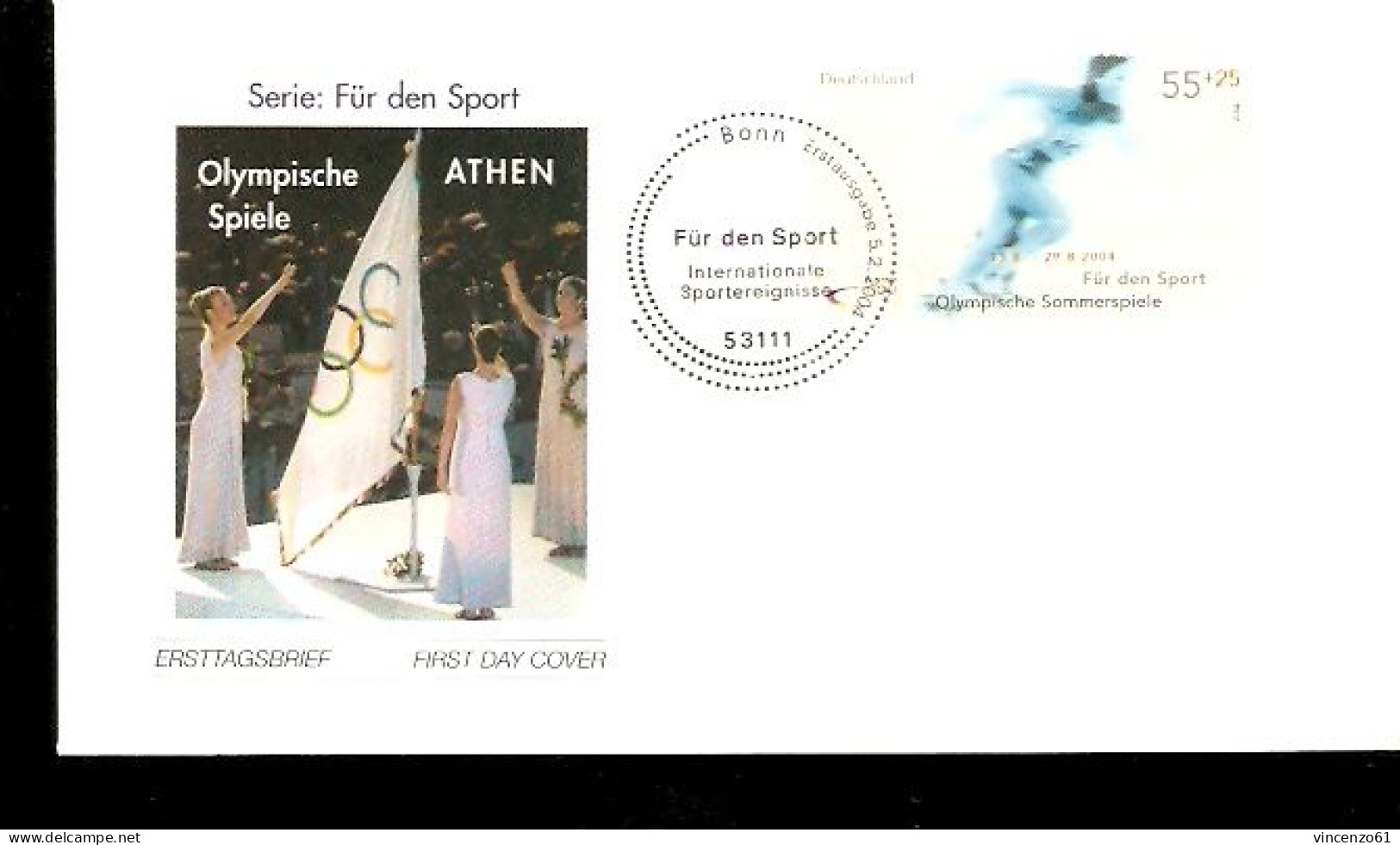 FUR  DEN SPORT GERMANY 2004 ATENE OLIMPIC GAME - Estate 2004: Atene