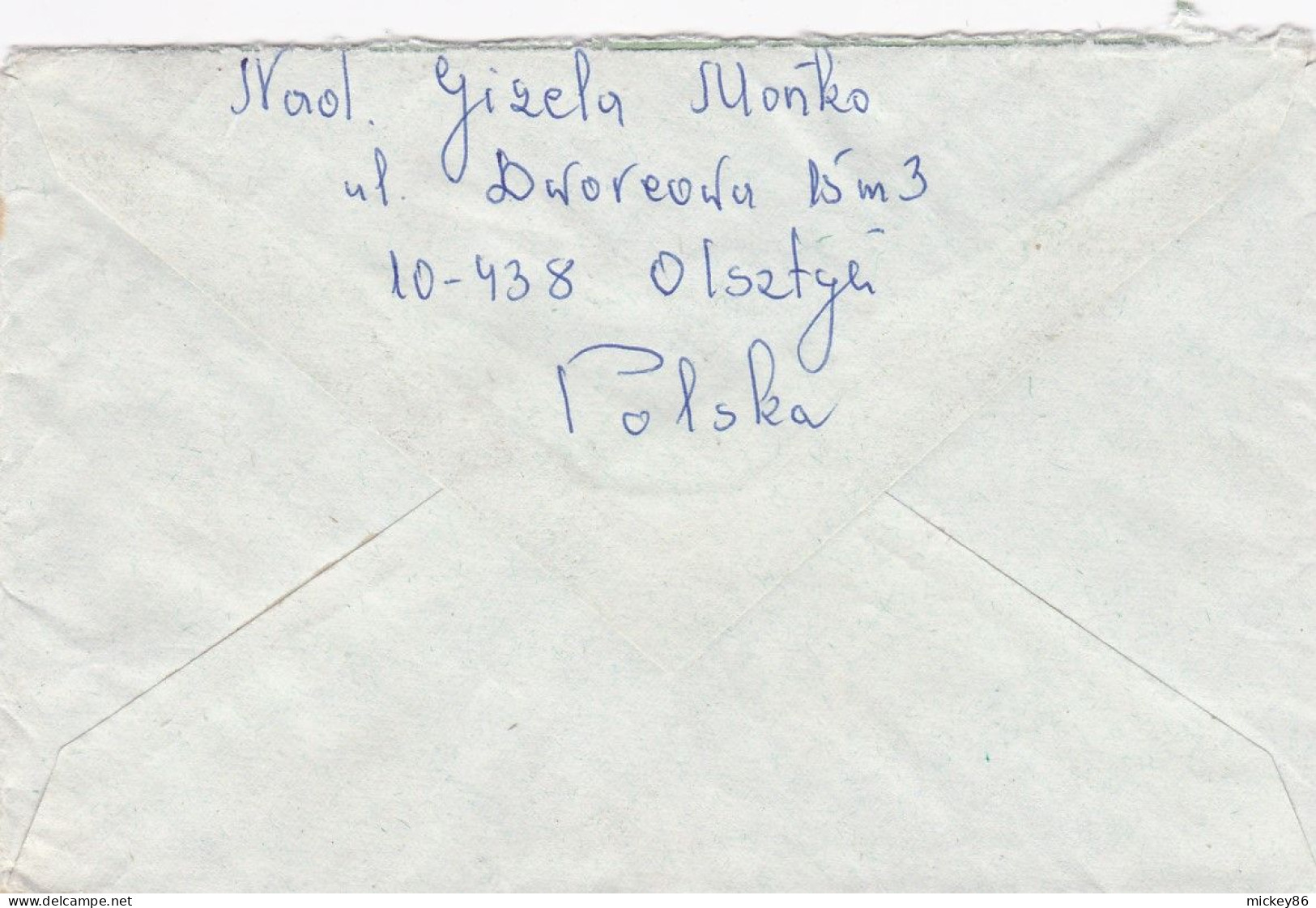 Pologne --1977--lettre Destinée à  MARSEILLE-13 (France).......timbres...cachets - Covers & Documents