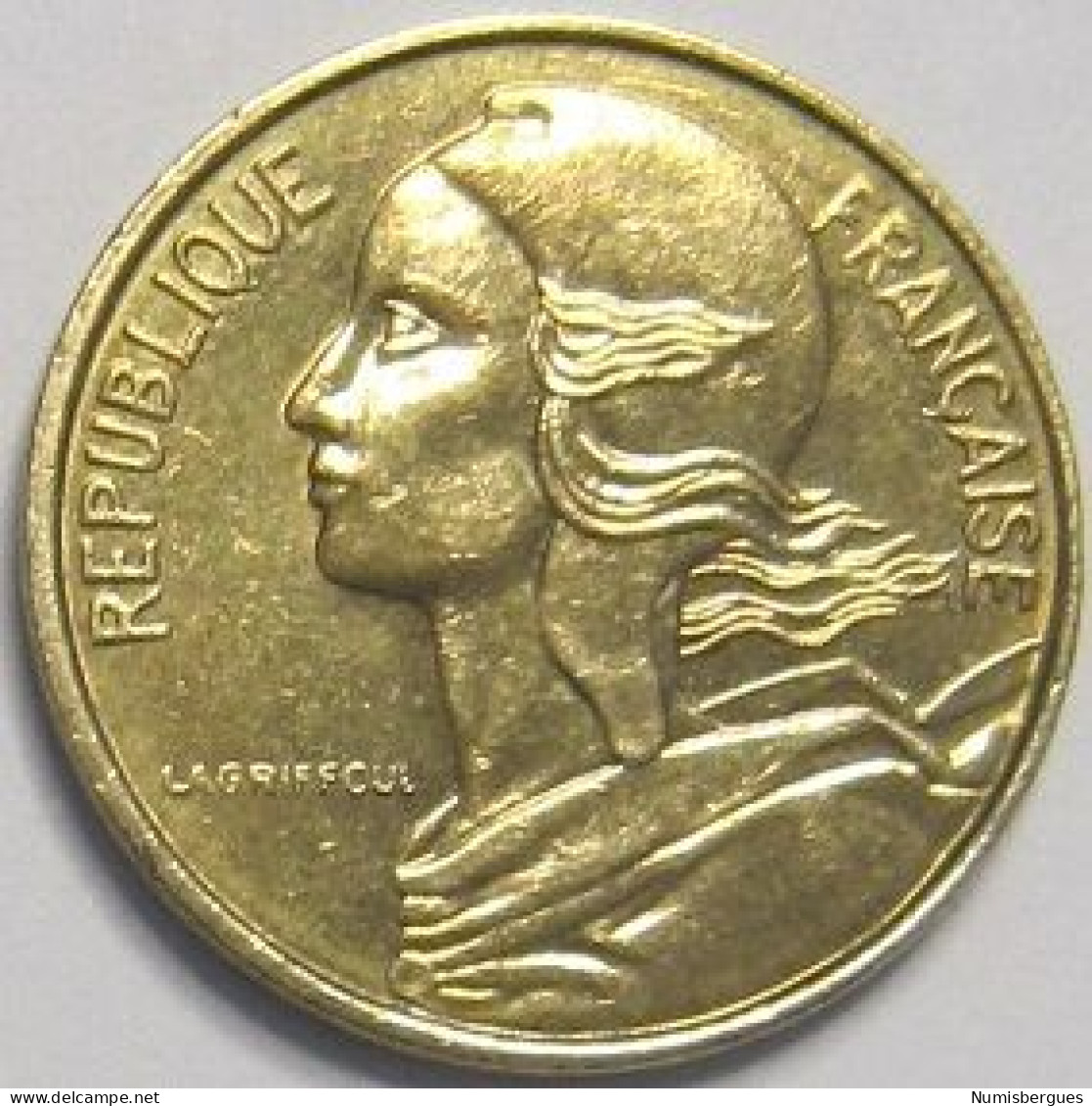 Pièce De Monnaie 5 Centimes  Marianne 1996 (2) - 5 Centimes