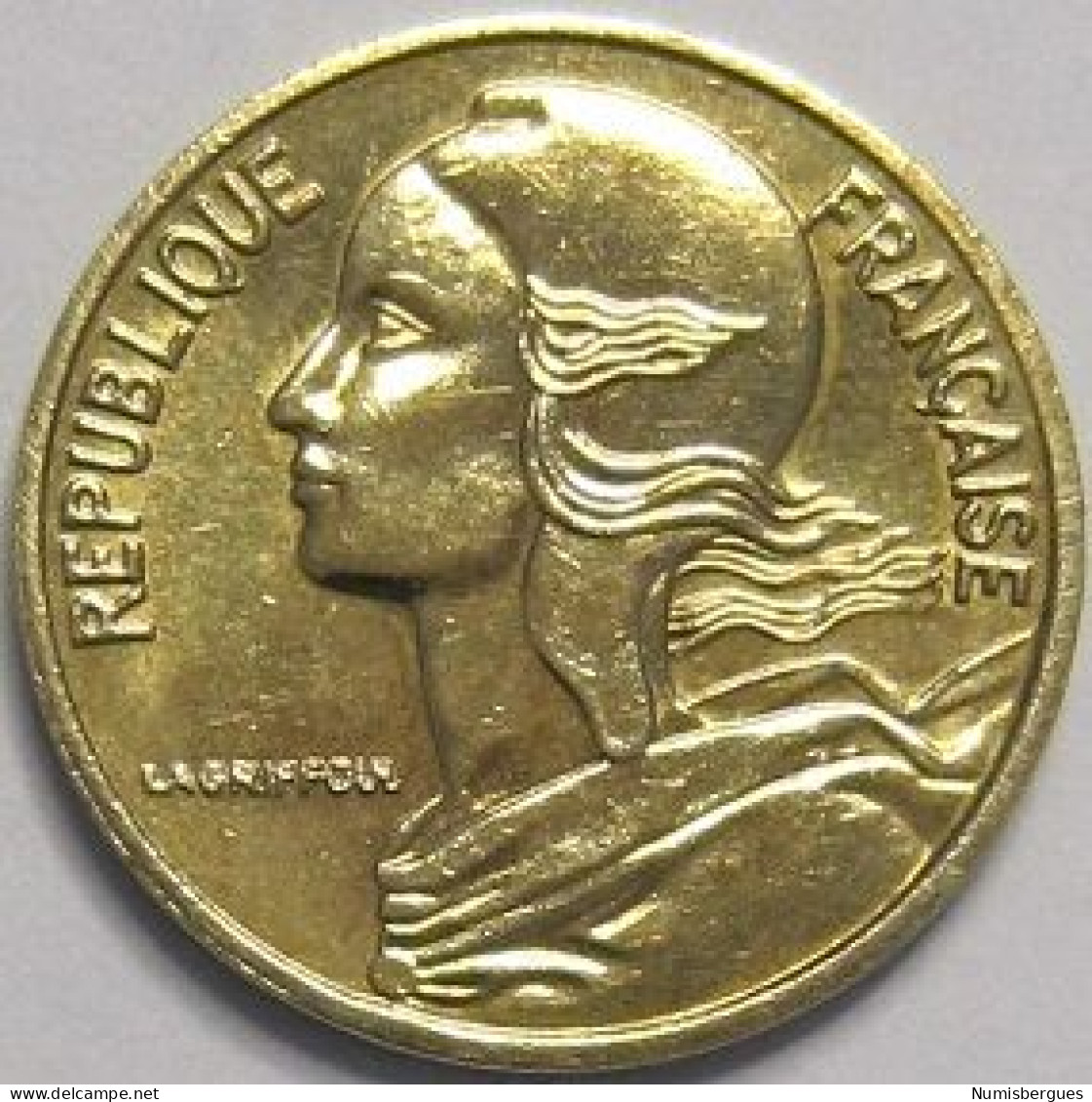 Pièce De Monnaie 5 Centimes  Marianne 1997 - 5 Centimes