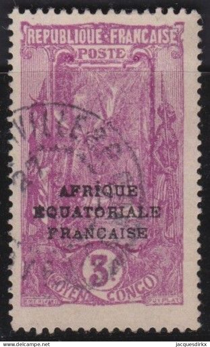 Afrique Equatoriale Française   .  Y&T   .     108       .   O     .   Oblitéré - Usados