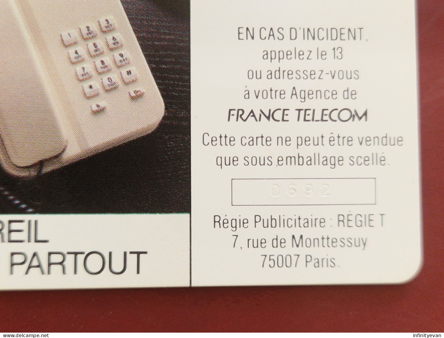 F31 - SUR NOS APPAREILS VOUS ETES BIEN - COTE 600E - TTB - 1988