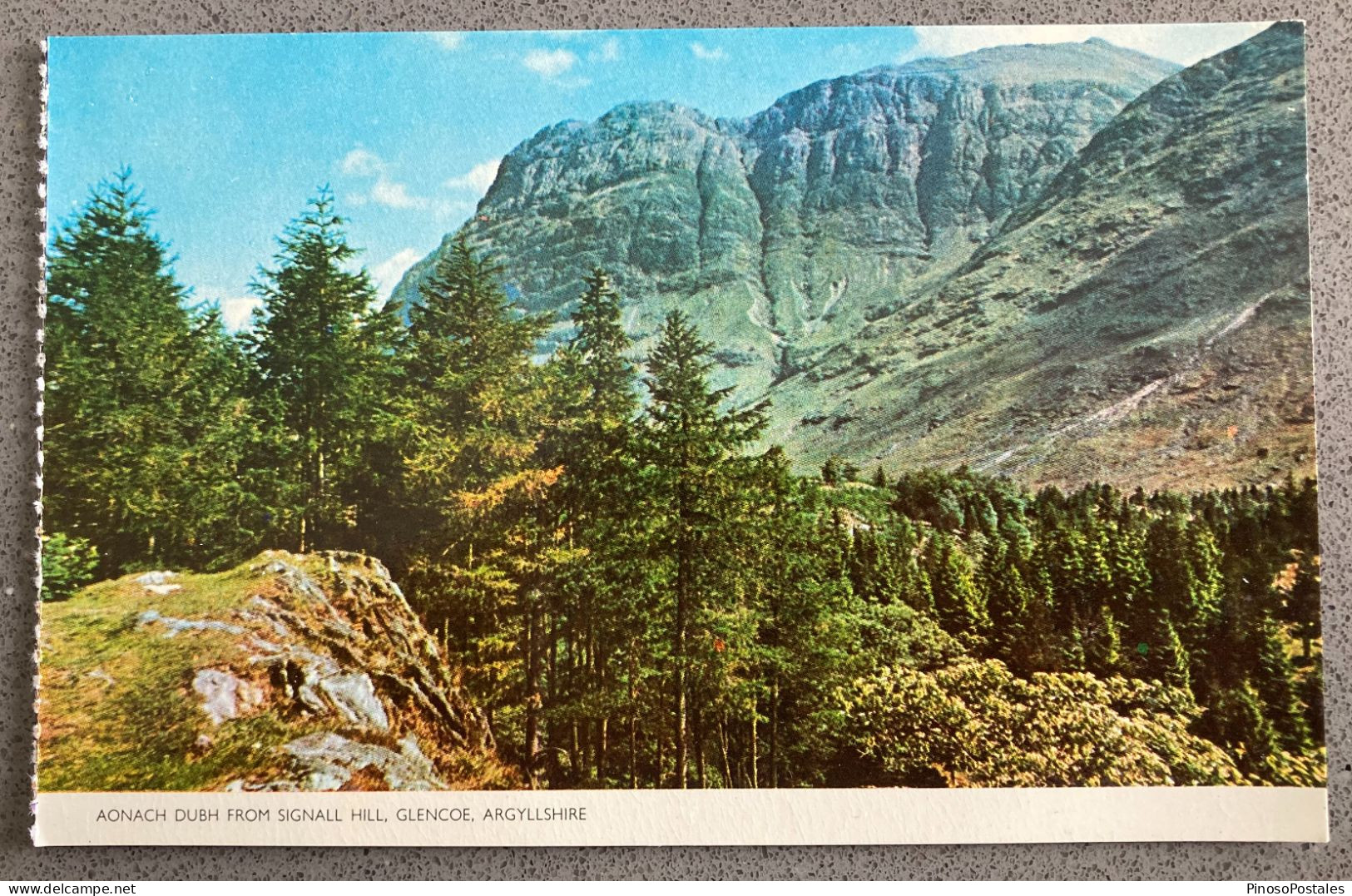 Aonach Budh From Signall Hill Glencoe Argyllshire Carte Postale Postcard - Argyllshire