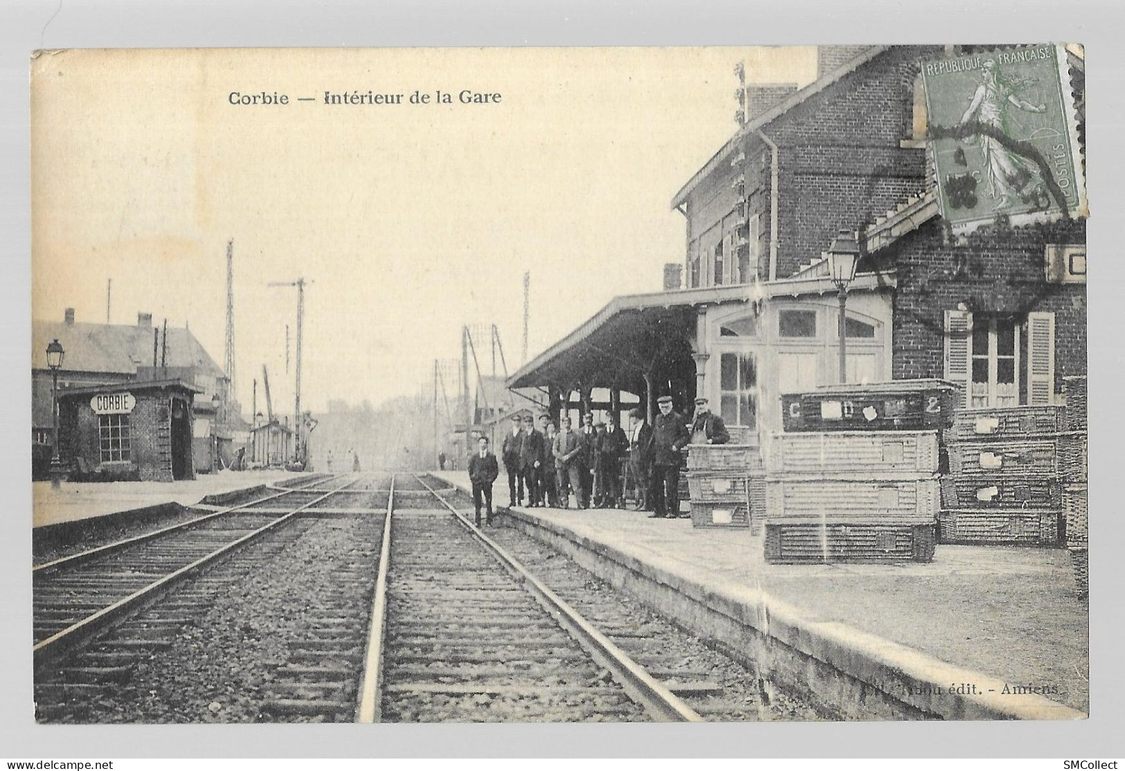 Corbie, Intérieur De La Gare (A18p18) - Corbie