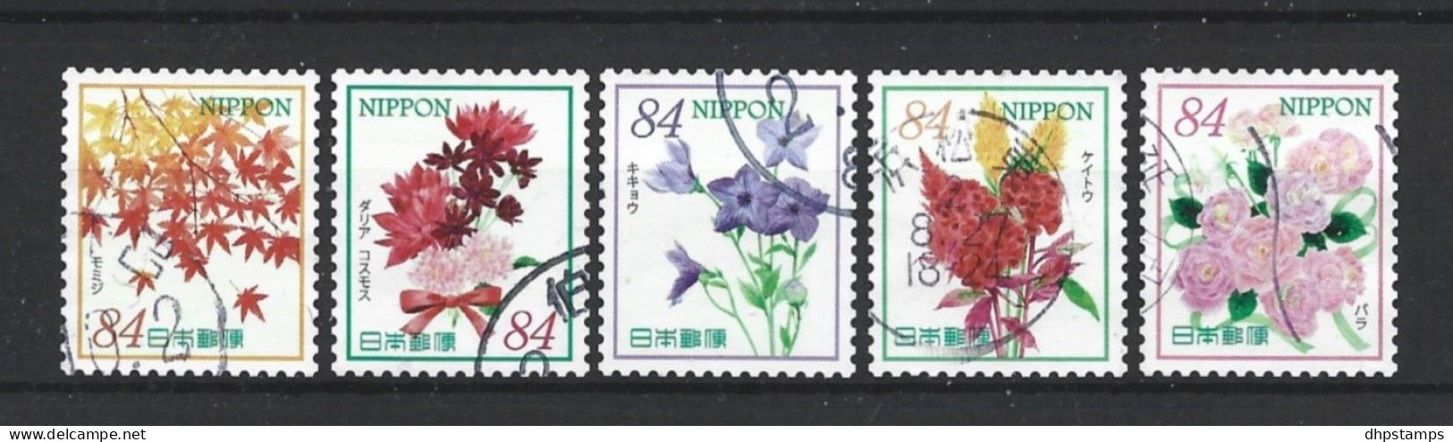 Japan 2020 Flowers Y.T. 10048/10052 (0) - Usados
