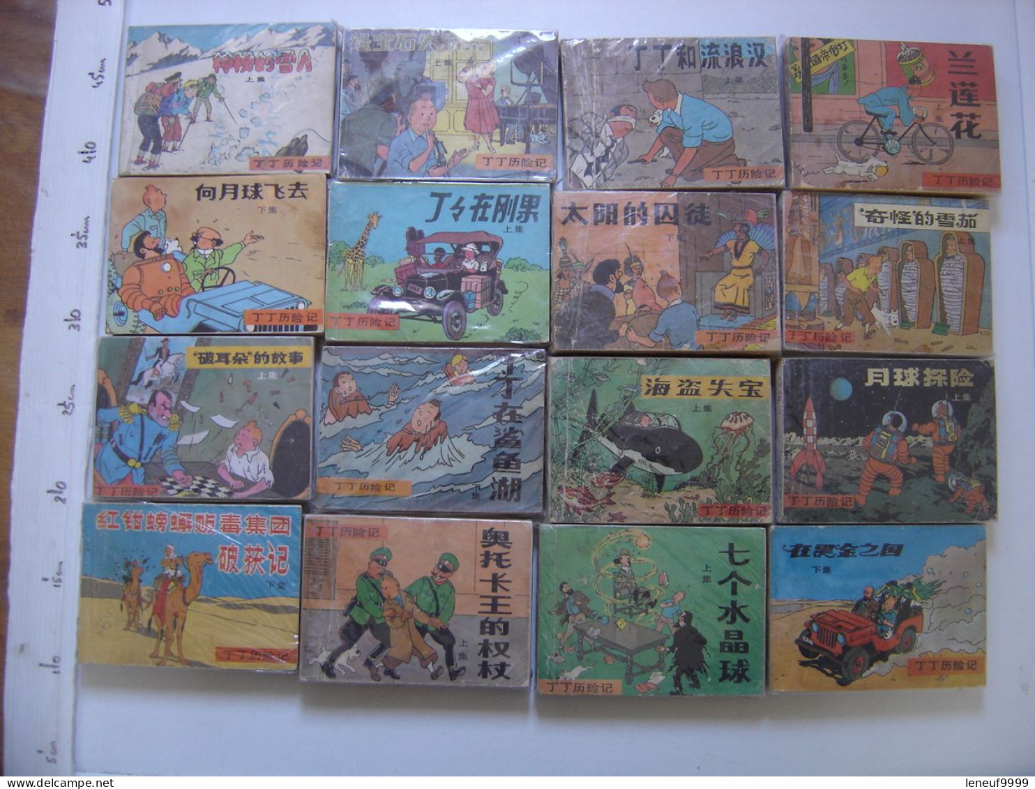 RARE Collection Complète De Tintin En Chinois - Comics & Manga (andere Sprachen)
