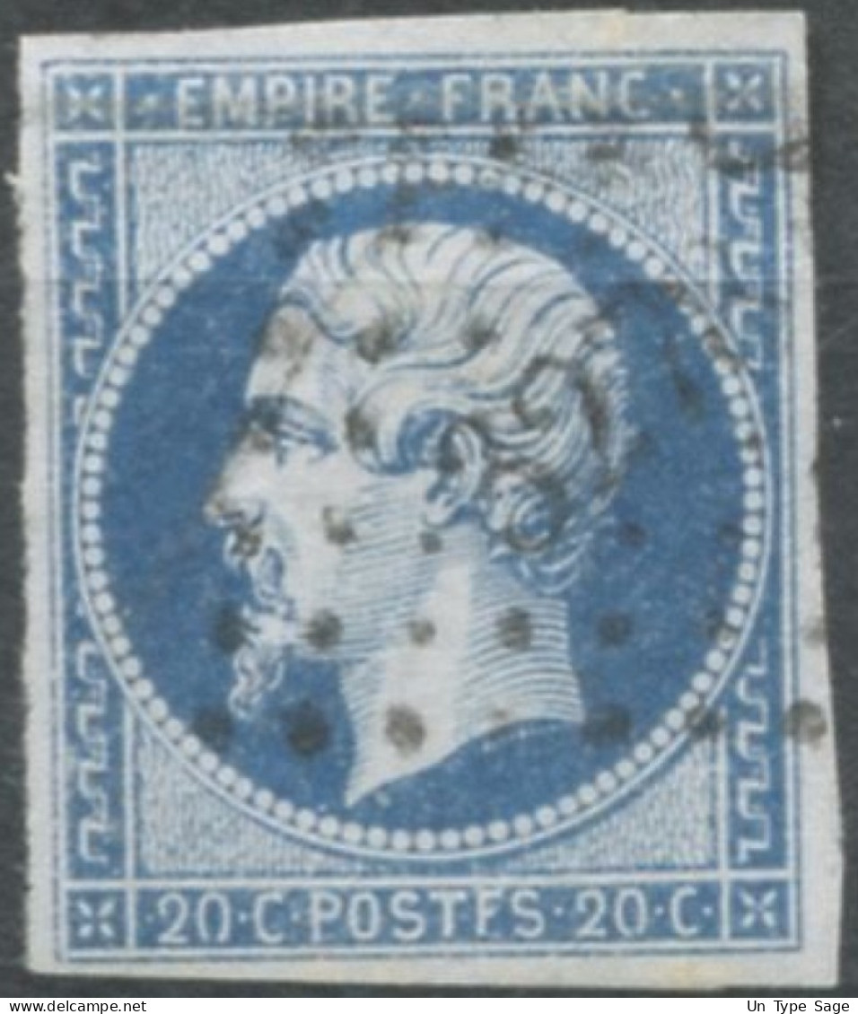 France, N°14Ah, Variété POSTF.S - Position à Identifier - (F854) - 1853-1860 Napoléon III