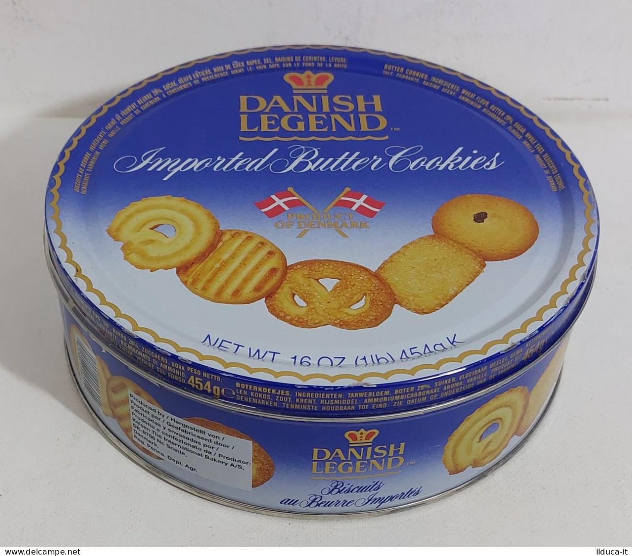 56341 Scatola Di Latta - Danish Legend - Butter Cookies - Dozen