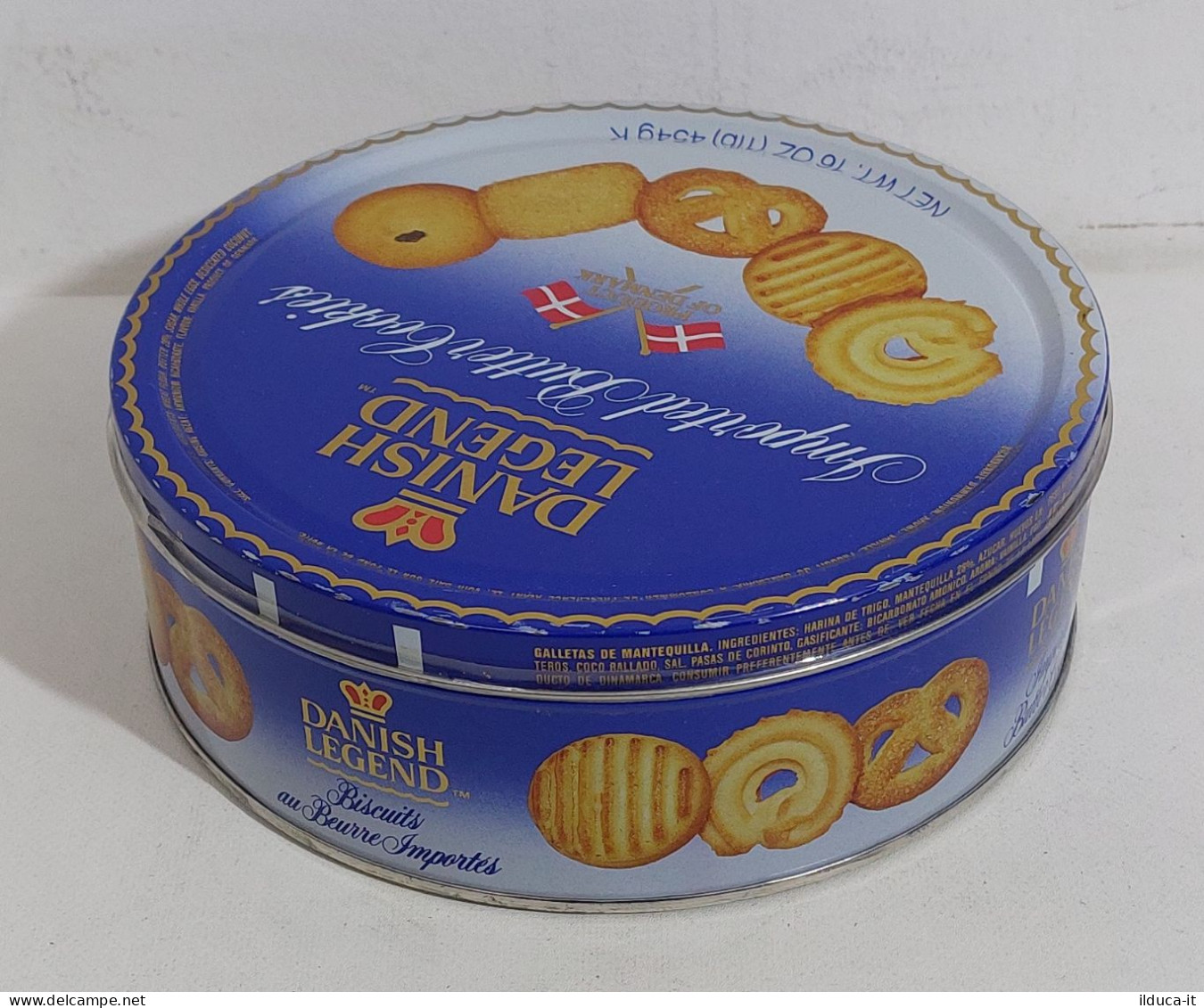 56341 Scatola Di Latta - Danish Legend - Butter Cookies - Scatole
