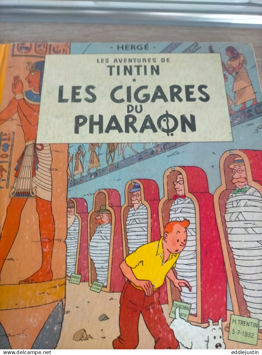 Les Cigares du Pharaon DJ/B14/imp Danel n°974/4eme trimestre 55