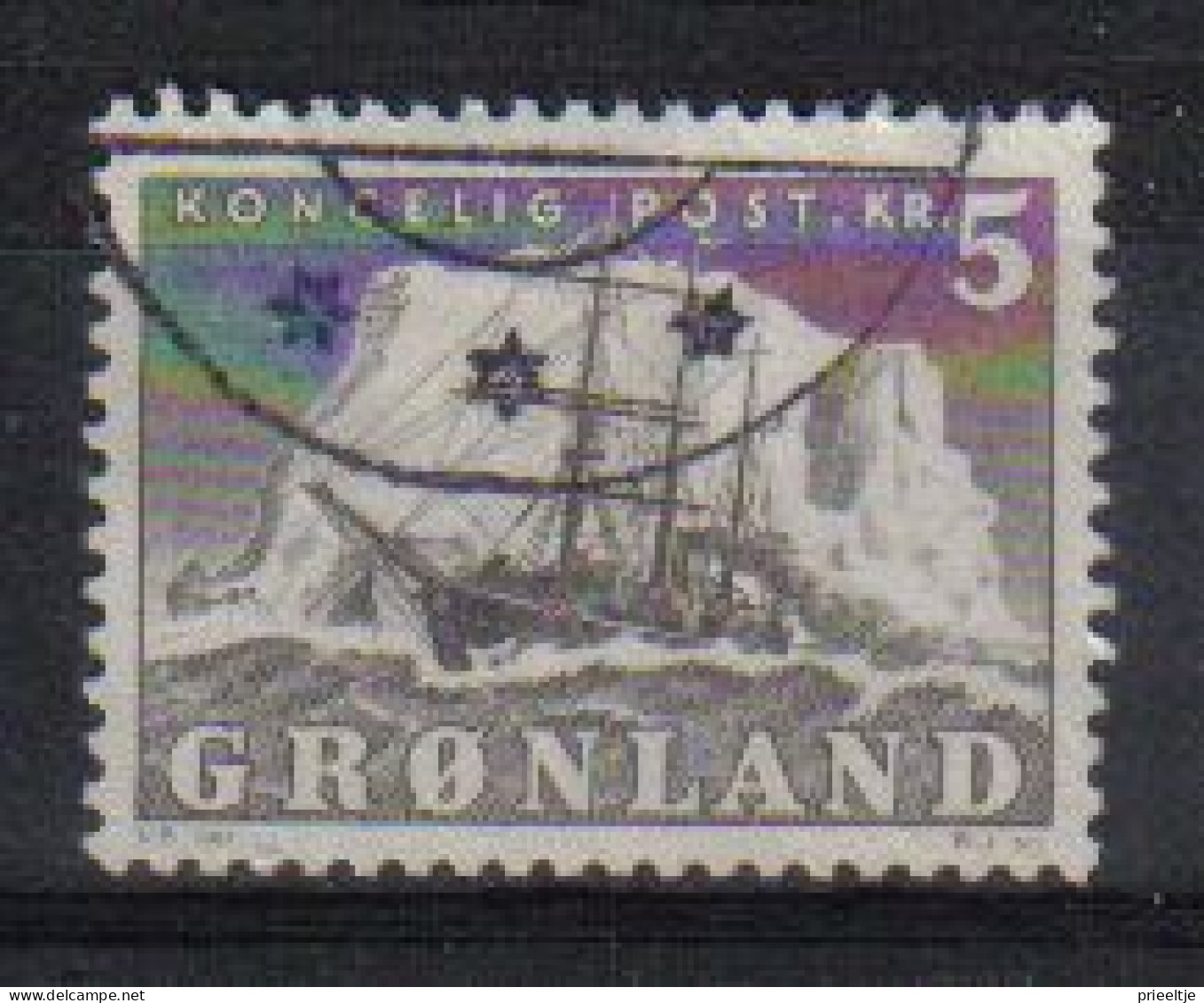 Greenland 1950 Ship Y.T. 27 (0) - Used Stamps