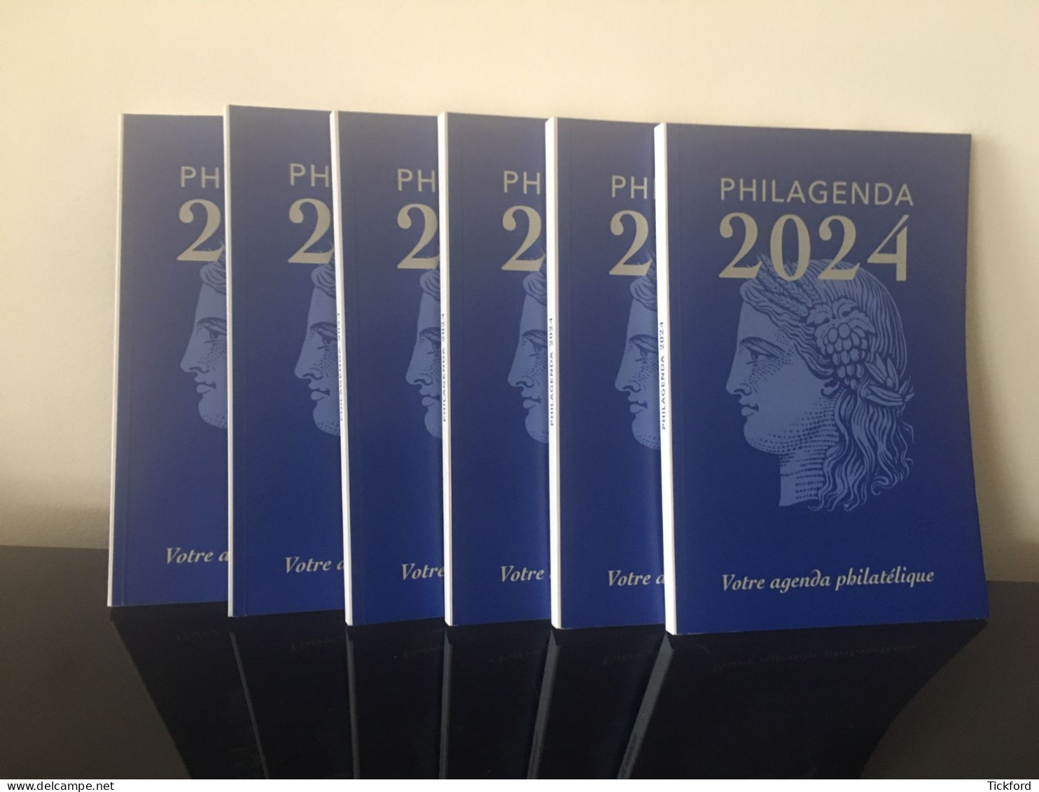 FRANCE 2023 -  Philagenda 2024 - 6 Exemplaires - Uniquement L'agenda SANS LE BLOC - Otros & Sin Clasificación